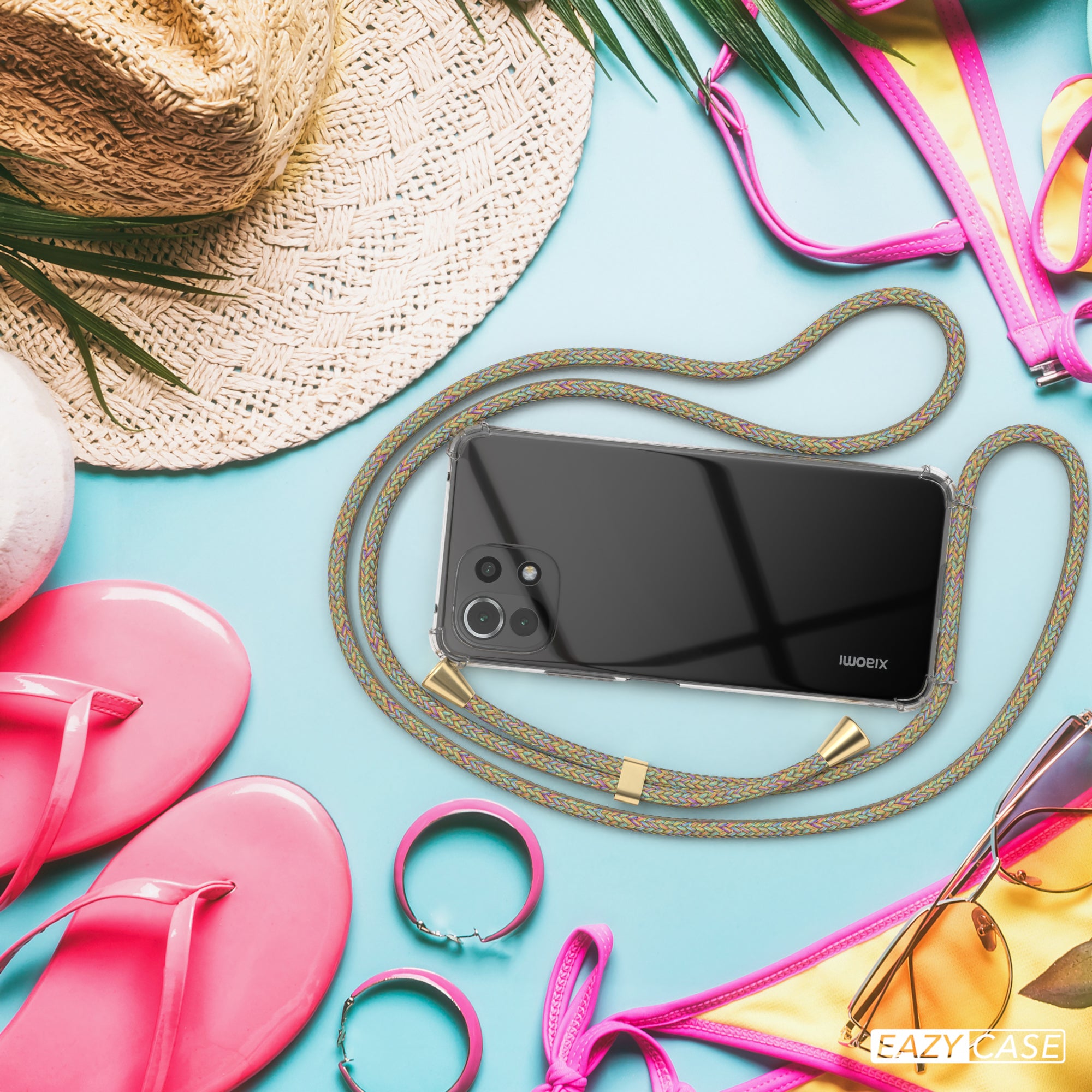 Xiaomi Mi 11 Lite / 5G / 11 Lite 5G NE transparente Hülle + Kordel