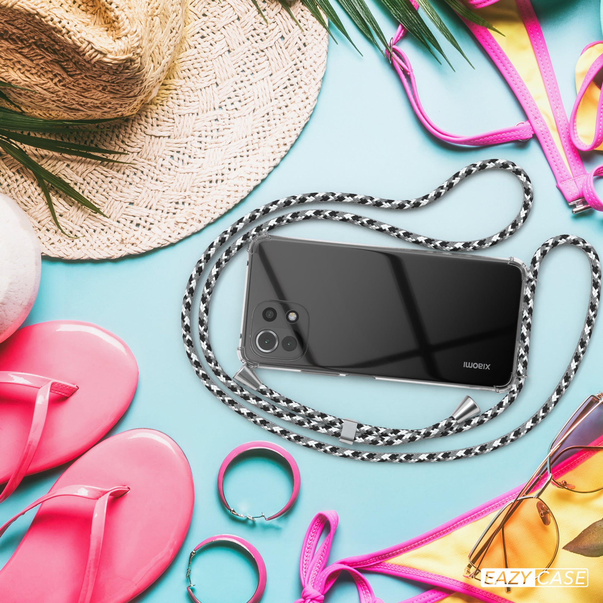 Xiaomi Mi 11 Lite / 5G / 11 Lite 5G NE transparente Hülle + Kordel