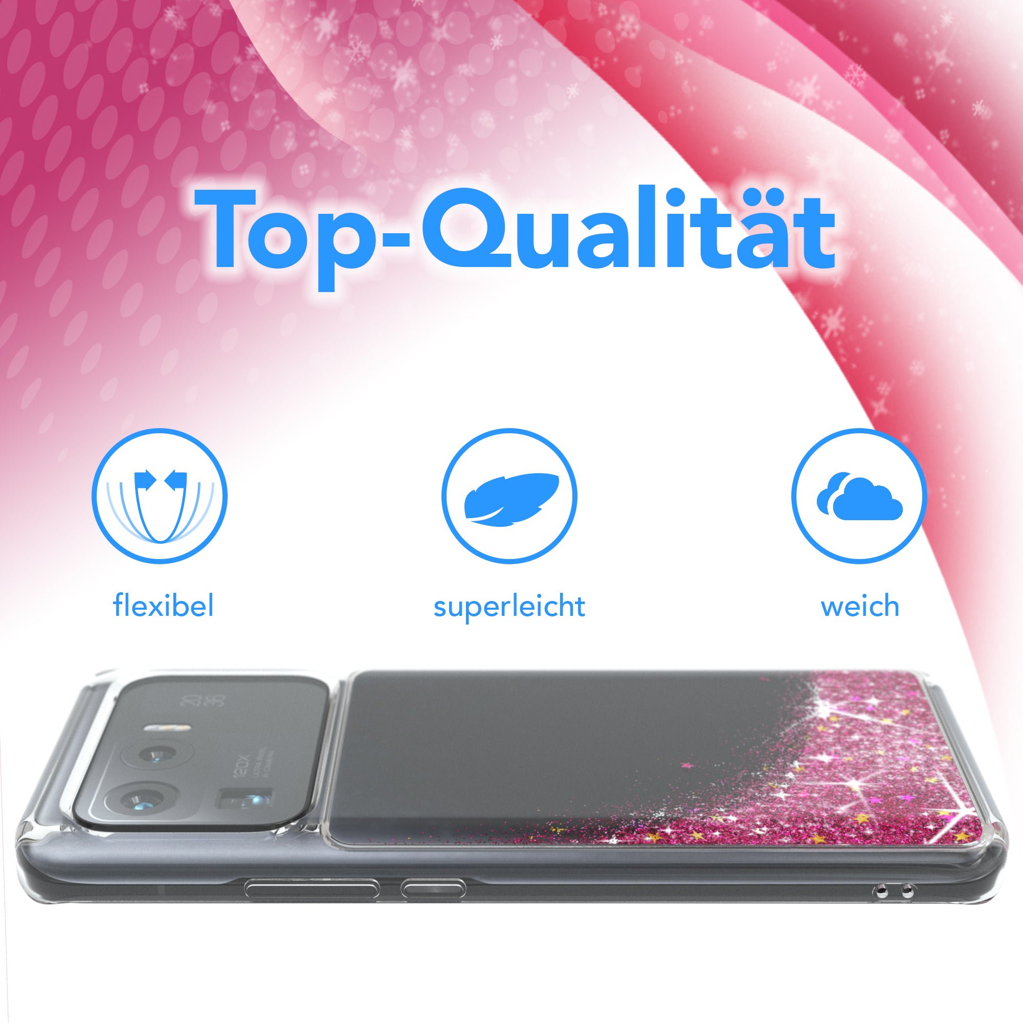 Xiaomi Mi 11 Ultra Glitzerhülle