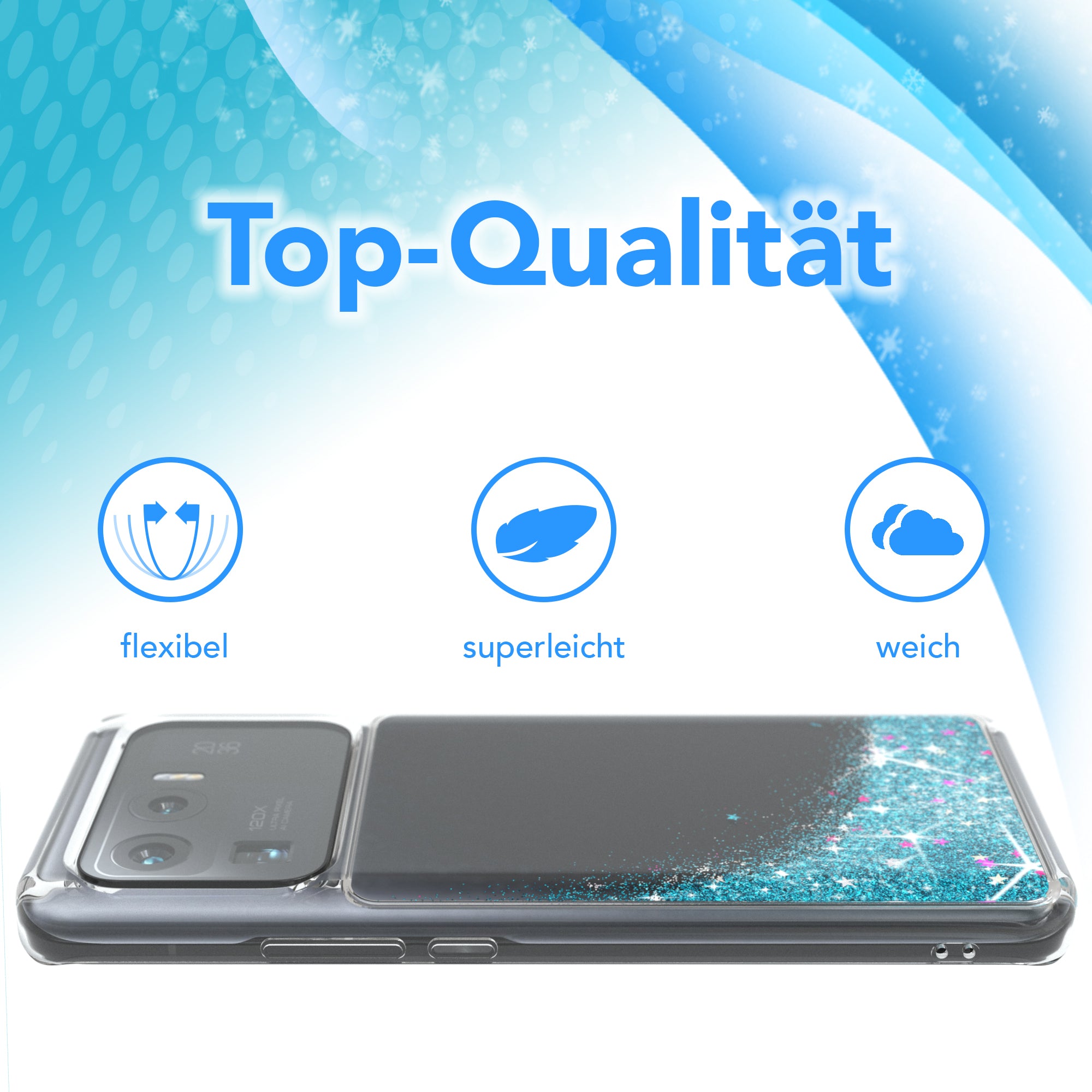 Xiaomi Mi 11 Ultra Glitzerhülle