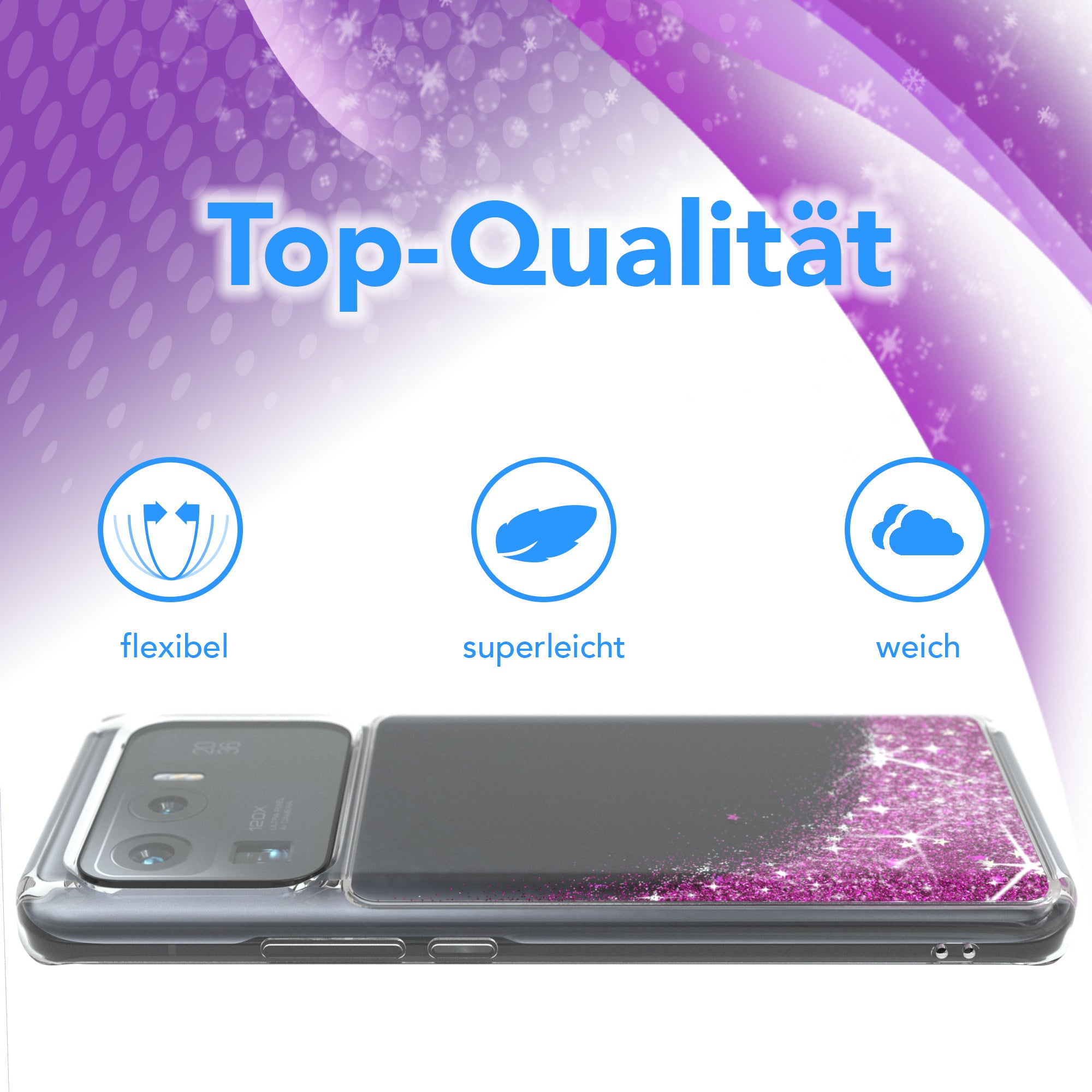 Xiaomi Mi 11 Ultra Glitzerhülle