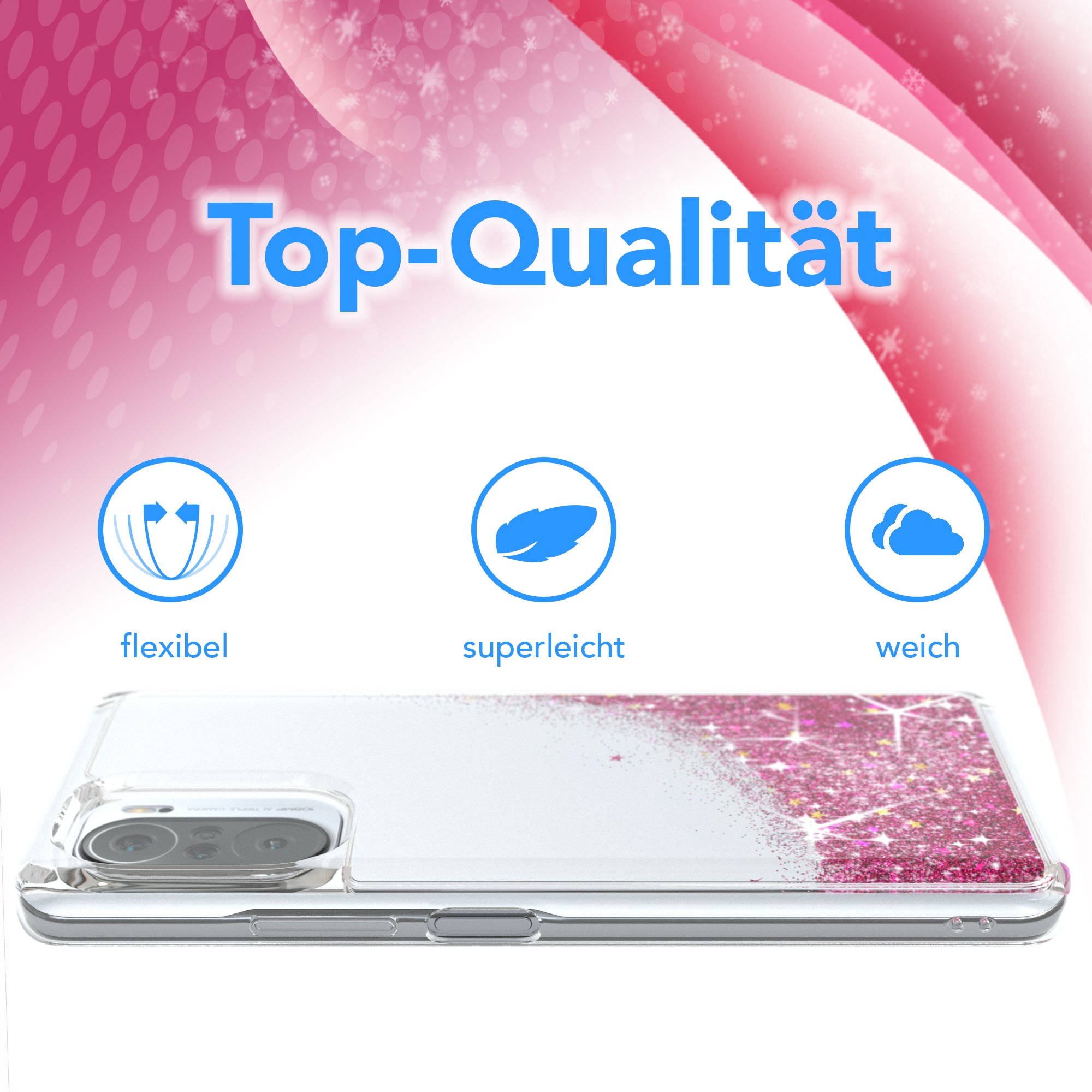 Xiaomi Mi 11i Glitzerhülle