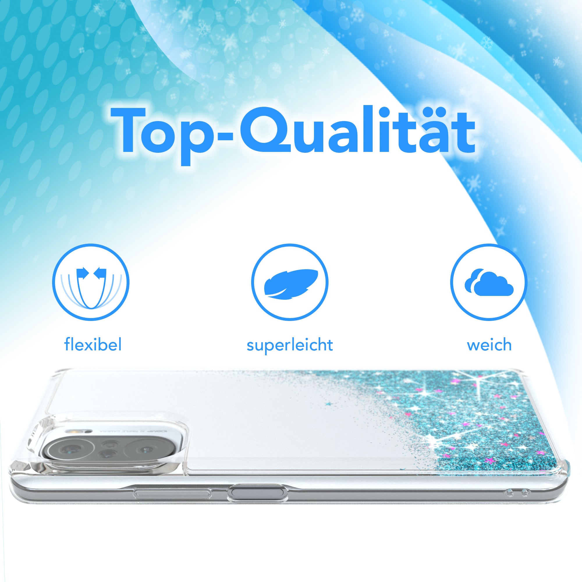 Xiaomi Mi 11i Glitzerhülle