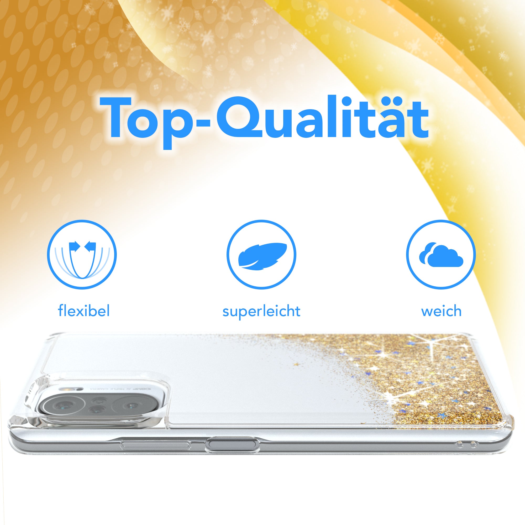 Xiaomi Mi 11i Glitzerhülle