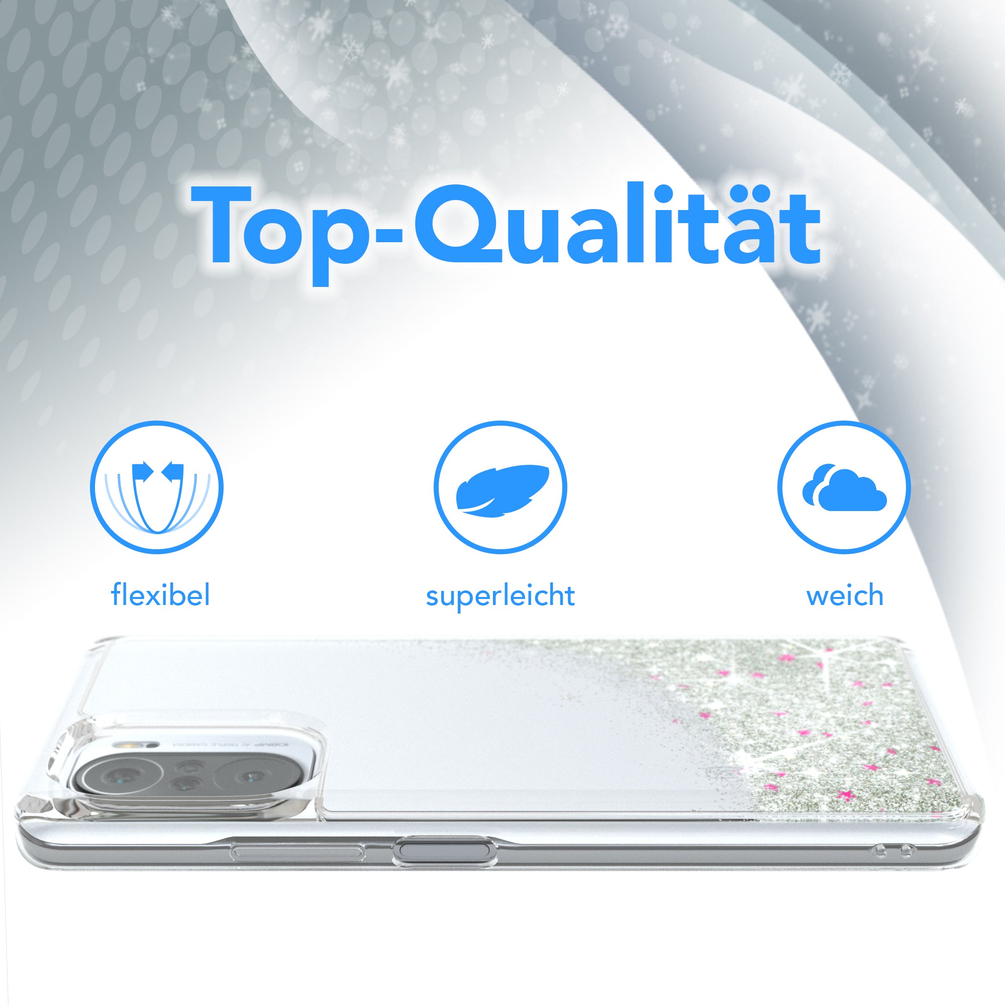 Xiaomi Mi 11i Glitzerhülle