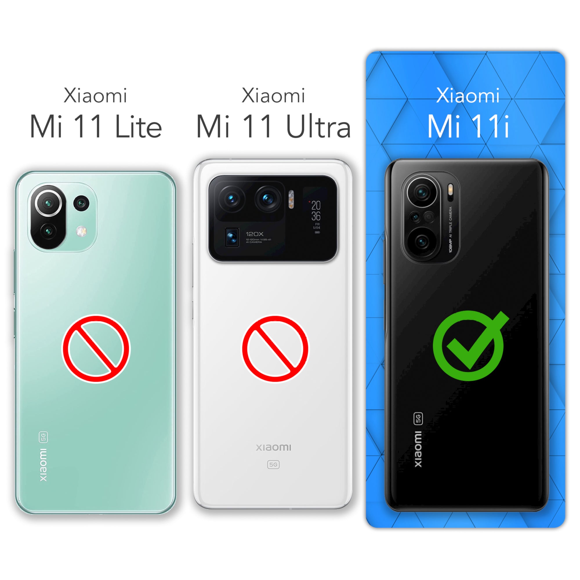 Xiaomi Mi 11i Silikonhülle