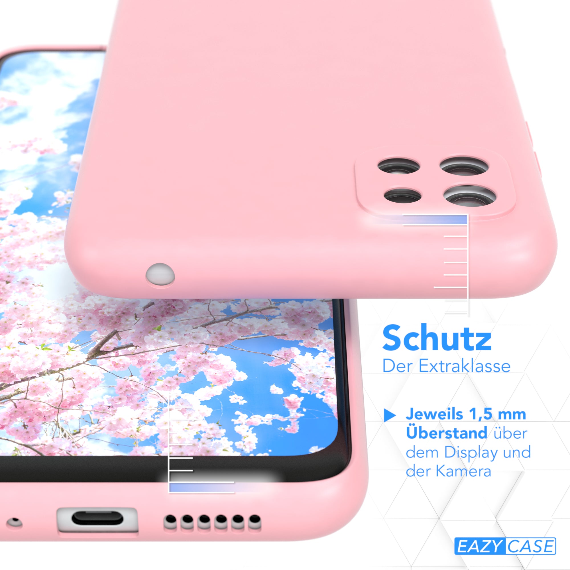 Galaxy A22 ultradünnes Slimcover aus TPU