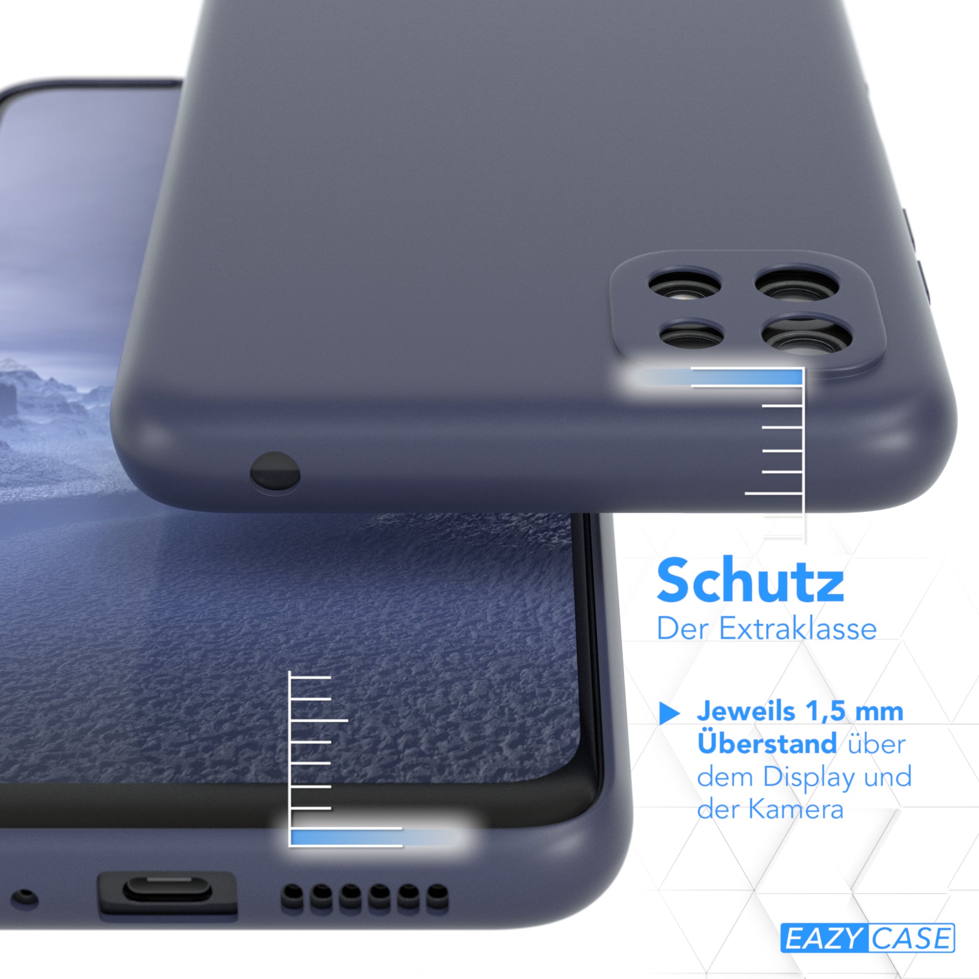 Galaxy A22 ultradünnes Slimcover aus TPU