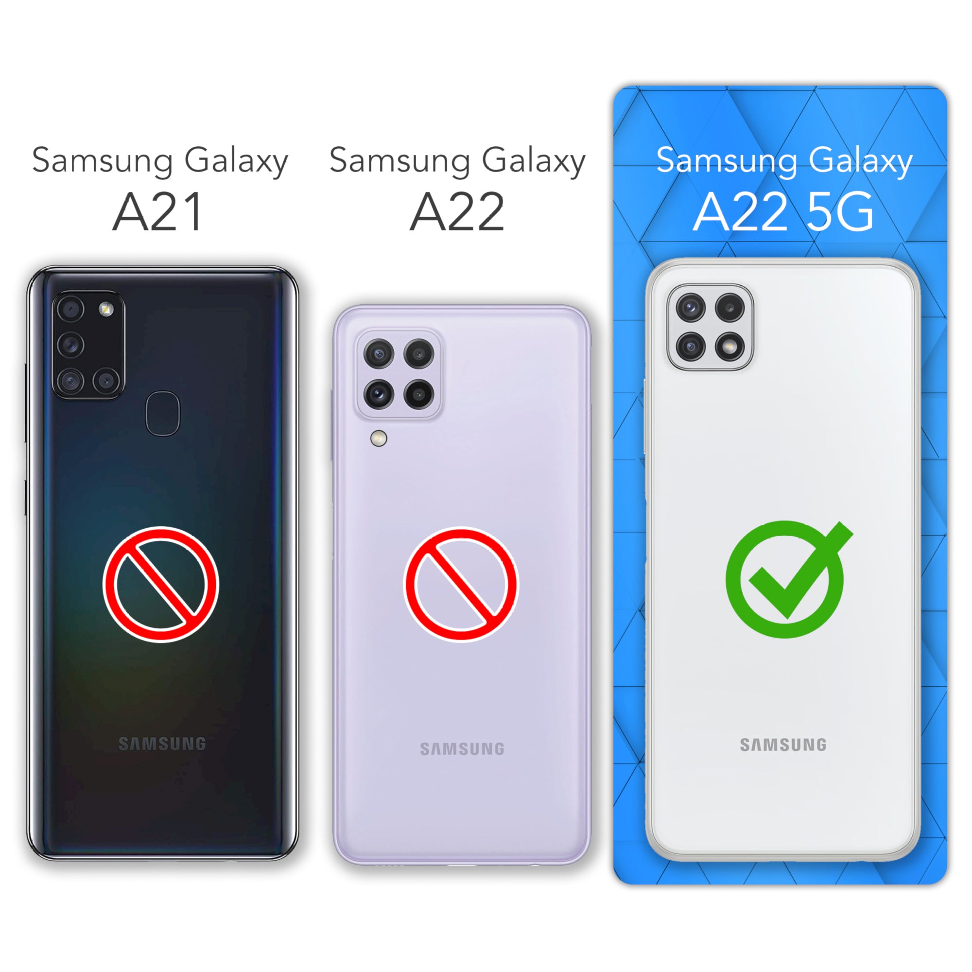 Galaxy A22 Silikonhülle