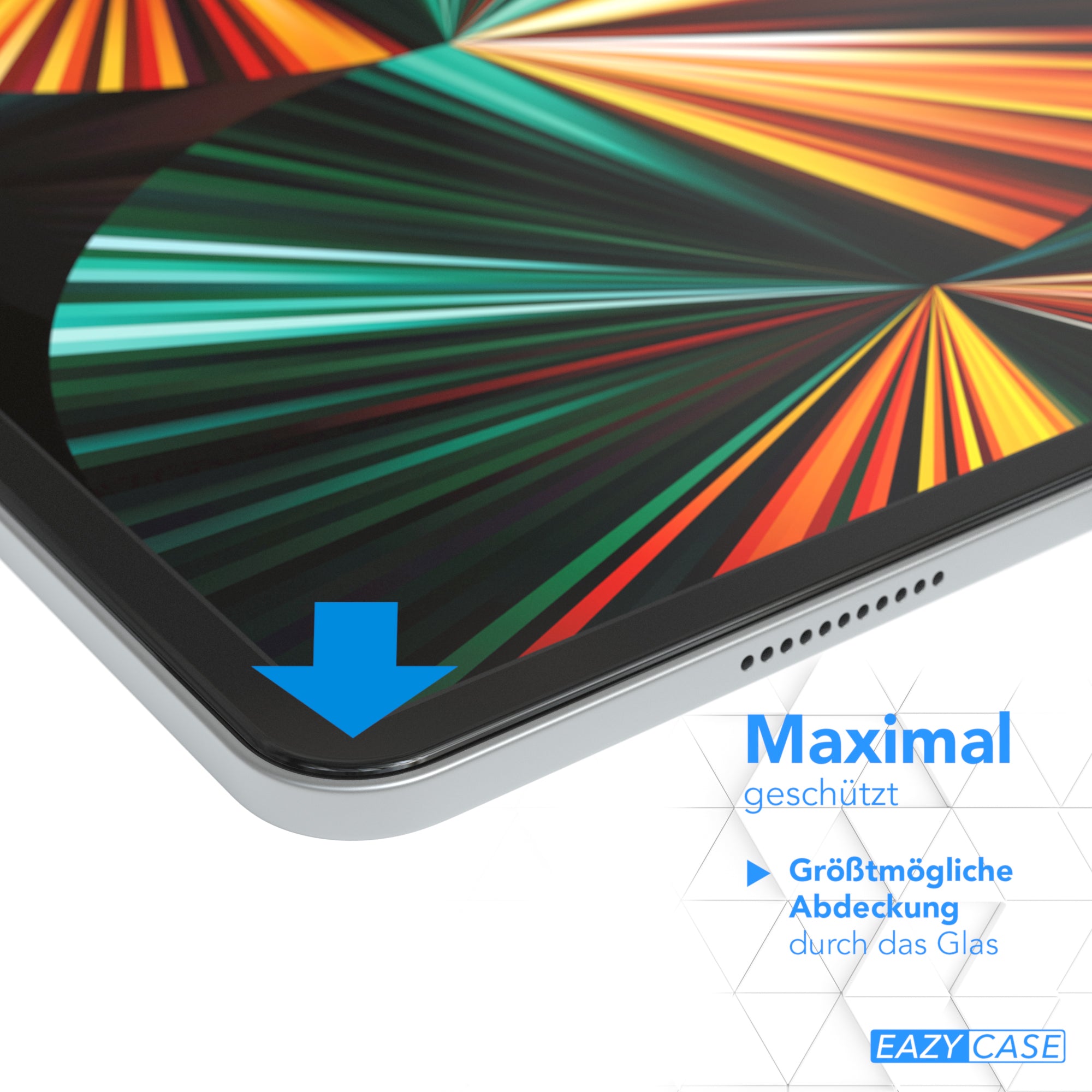 iPad Pro 12,9" 2021 Glasfolie