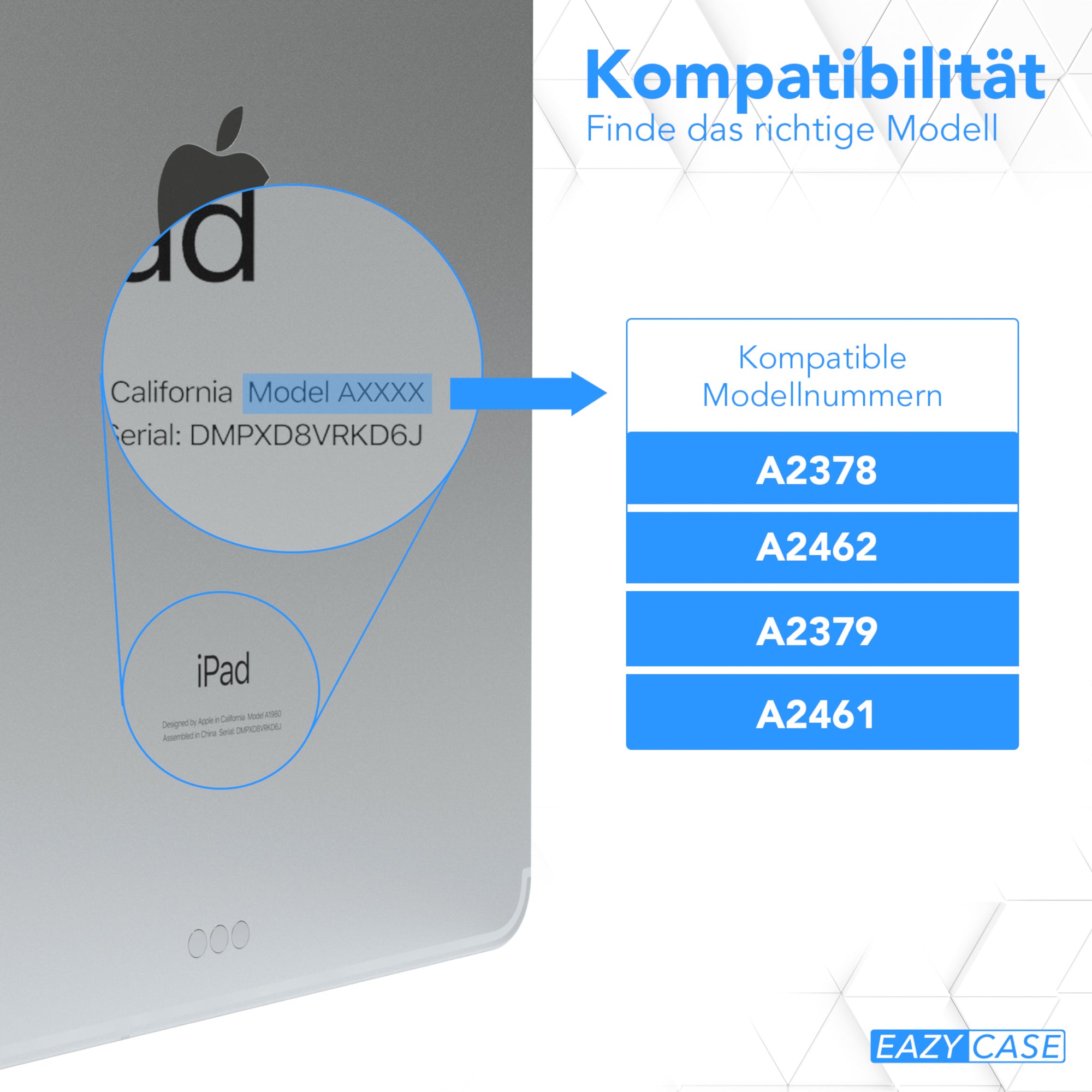 iPad Pro 12,9" 2021 drehbare Hülle