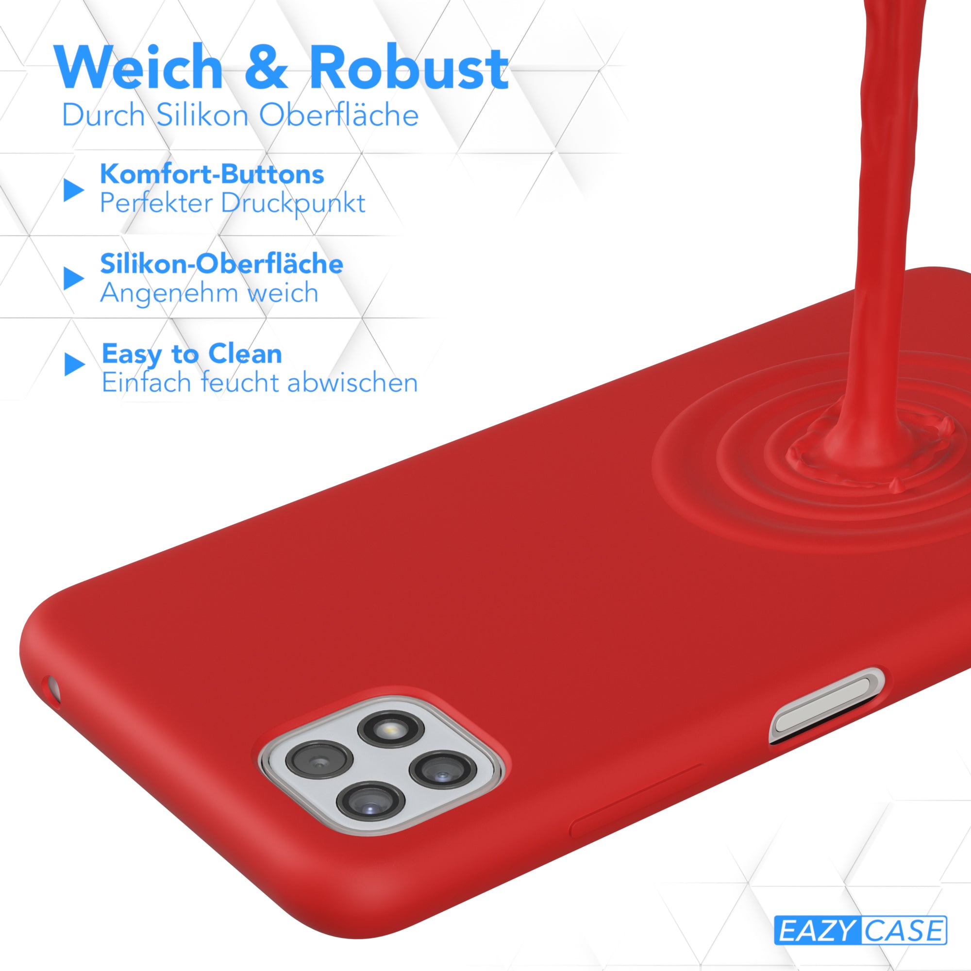 Galaxy A22 Premium Silikonhülle