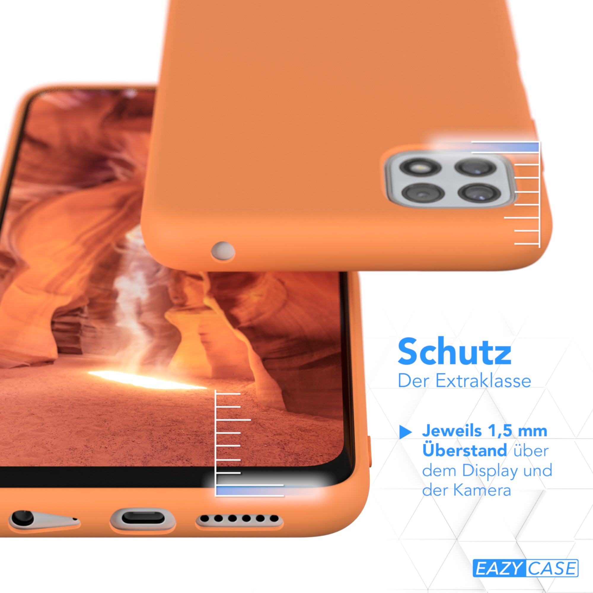 Galaxy A22 Premium Silikonhülle