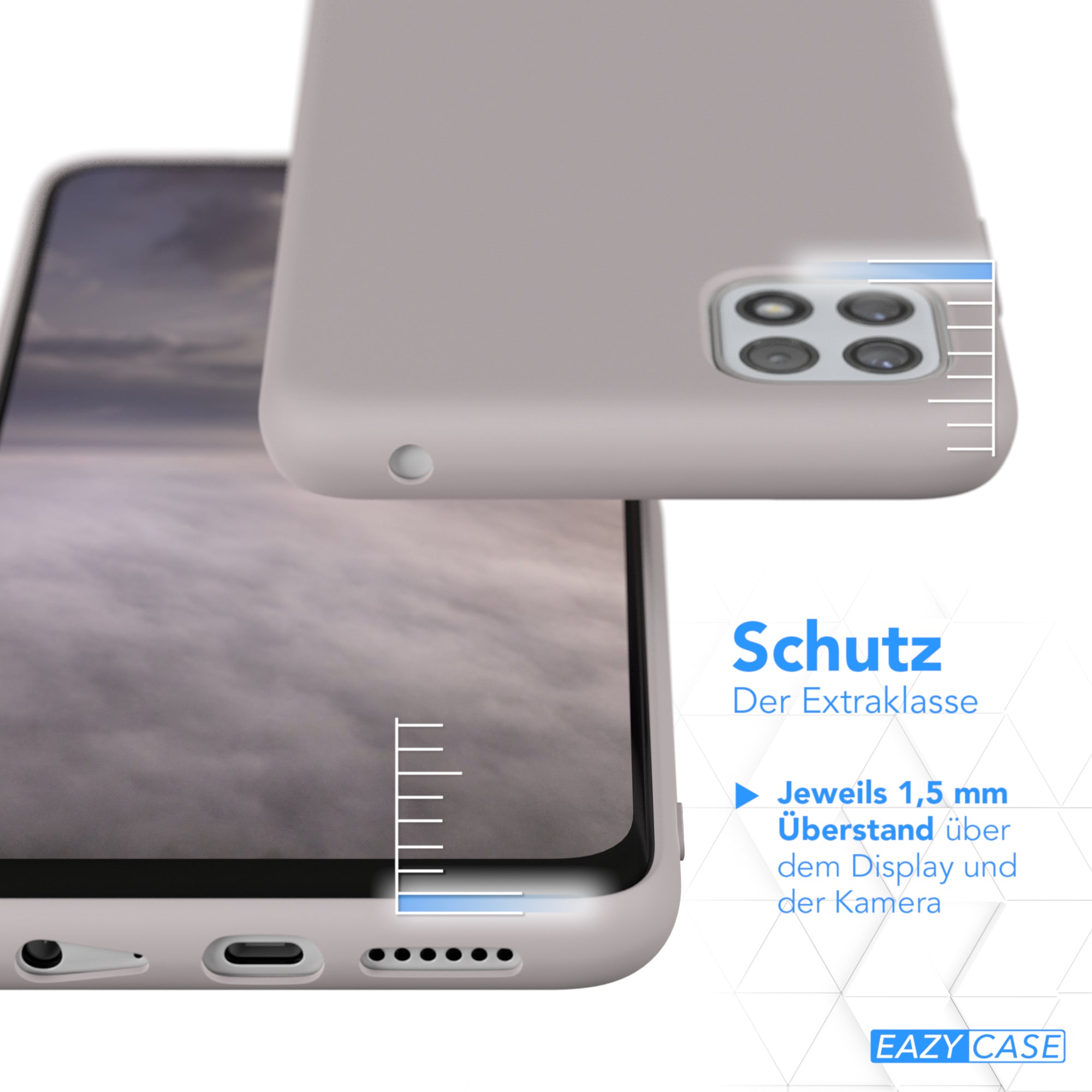 Galaxy A22 Premium Silikonhülle