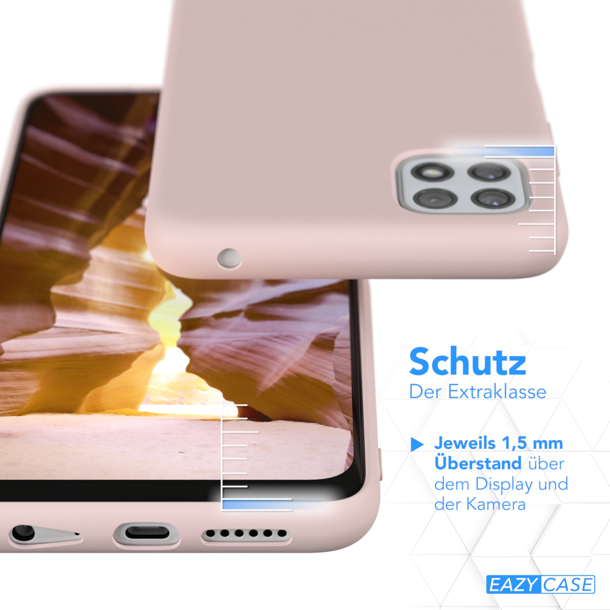 Galaxy A22 Premium Silikonhülle