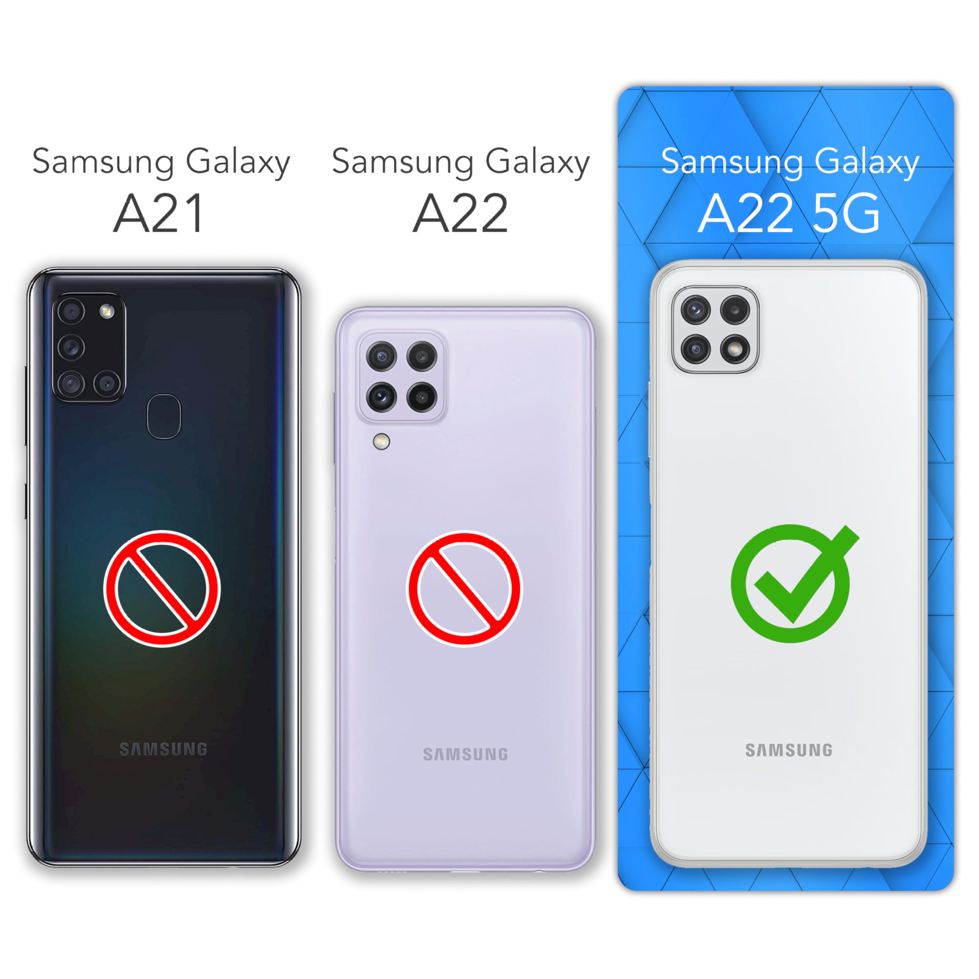 Galaxy A22 Premium Silikonhülle