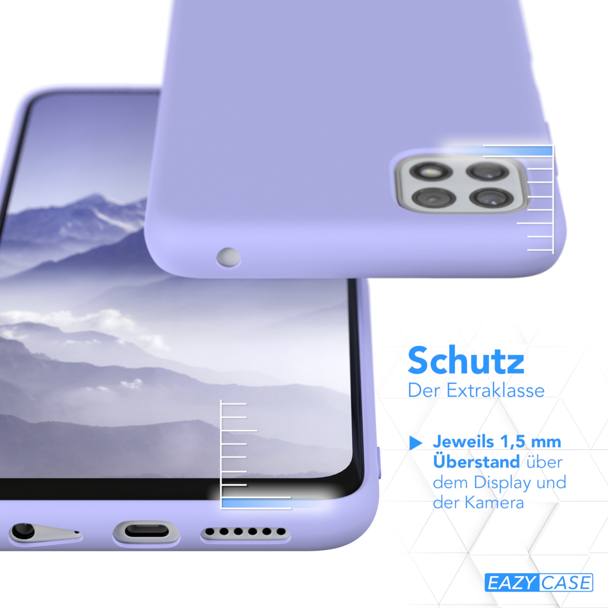 Galaxy A22 Premium Silikonhülle