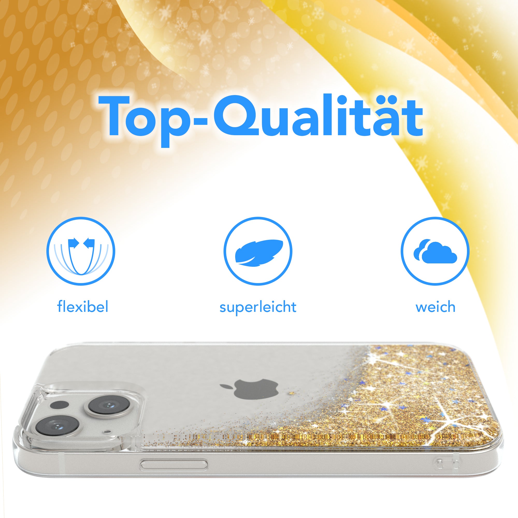 iPhone 13 Mini Glitzerhülle