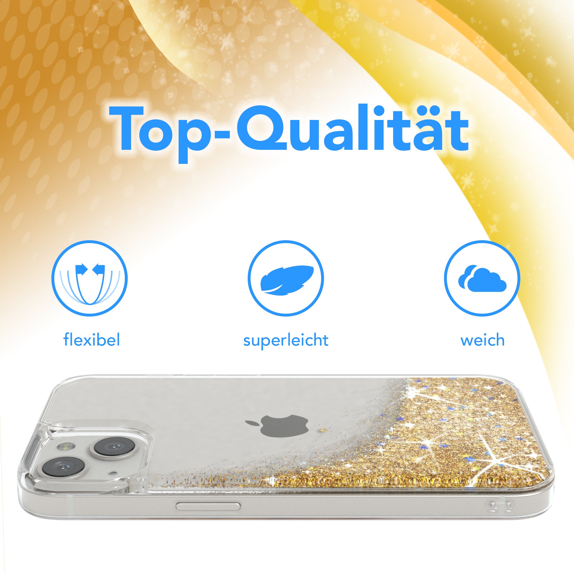 iPhone 13 Glitzerhülle