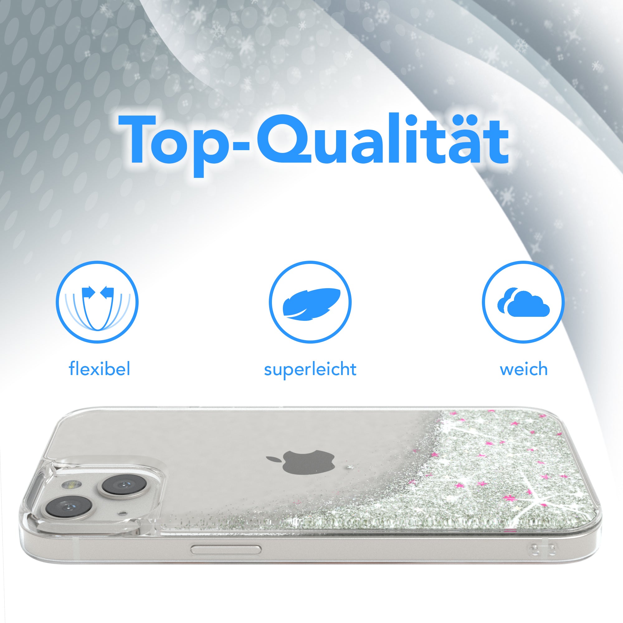 iPhone 13 Glitzerhülle