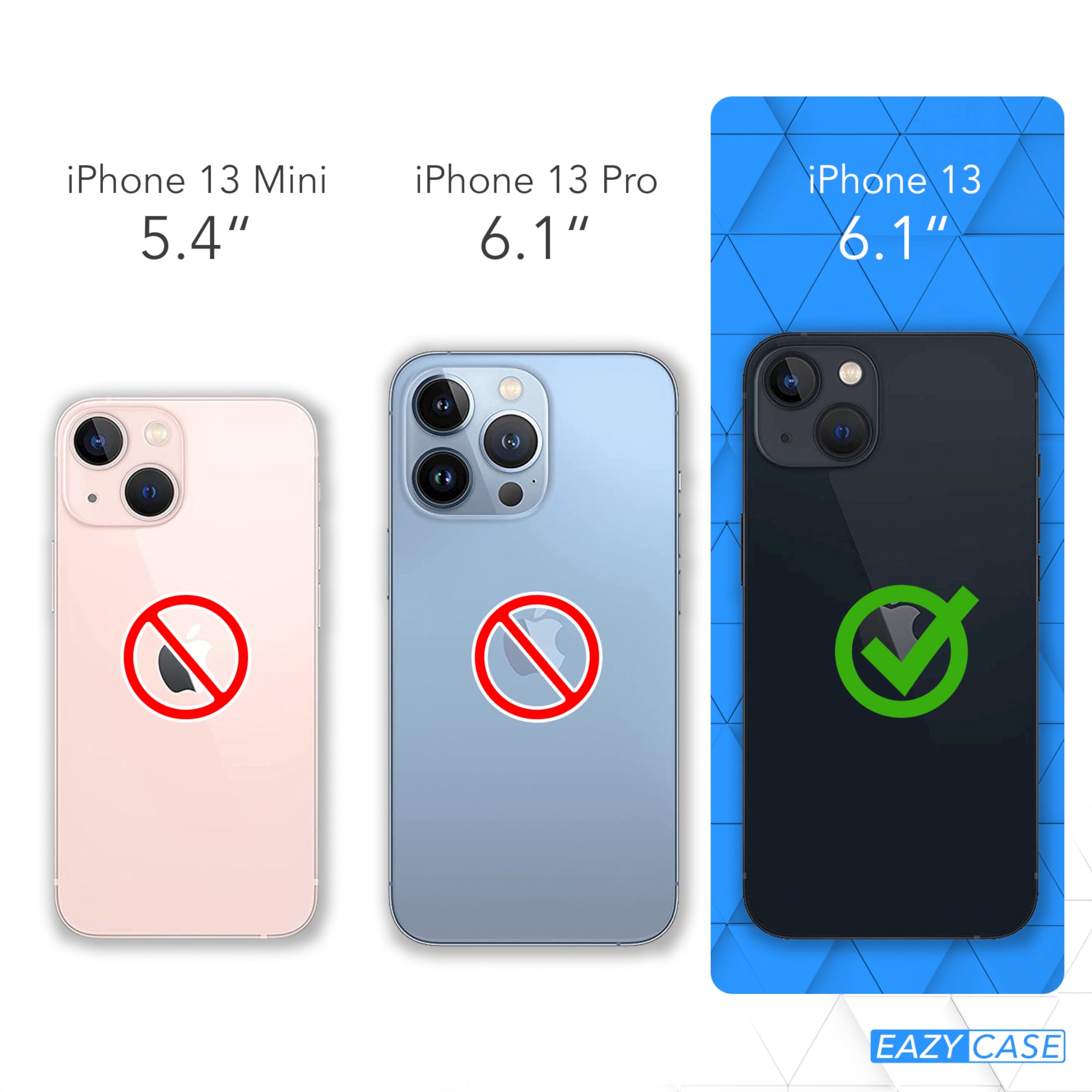 iPhone 13 transparente Hülle + Kordel