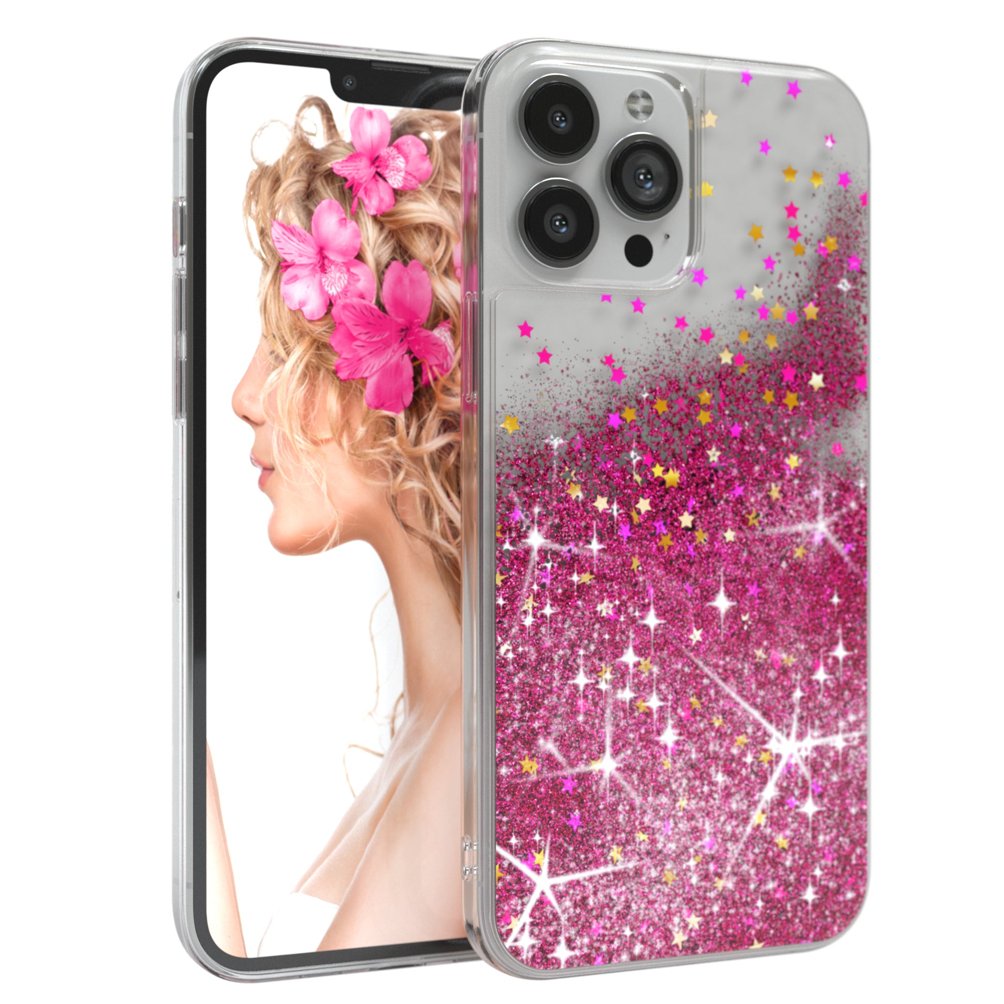 iPhone 13 Pro Max Glitzerhülle