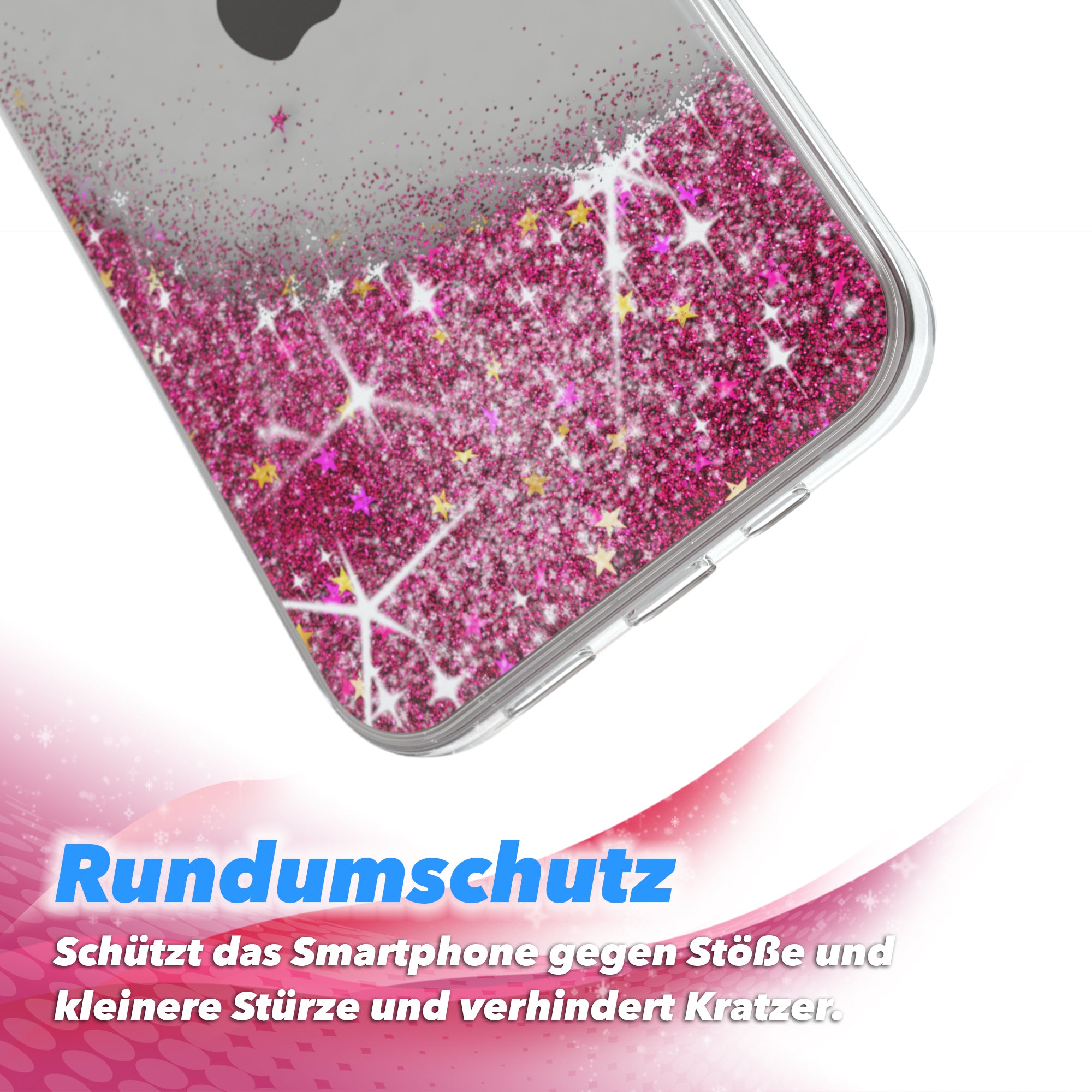 iPhone 13 Pro Max Glitzerhülle