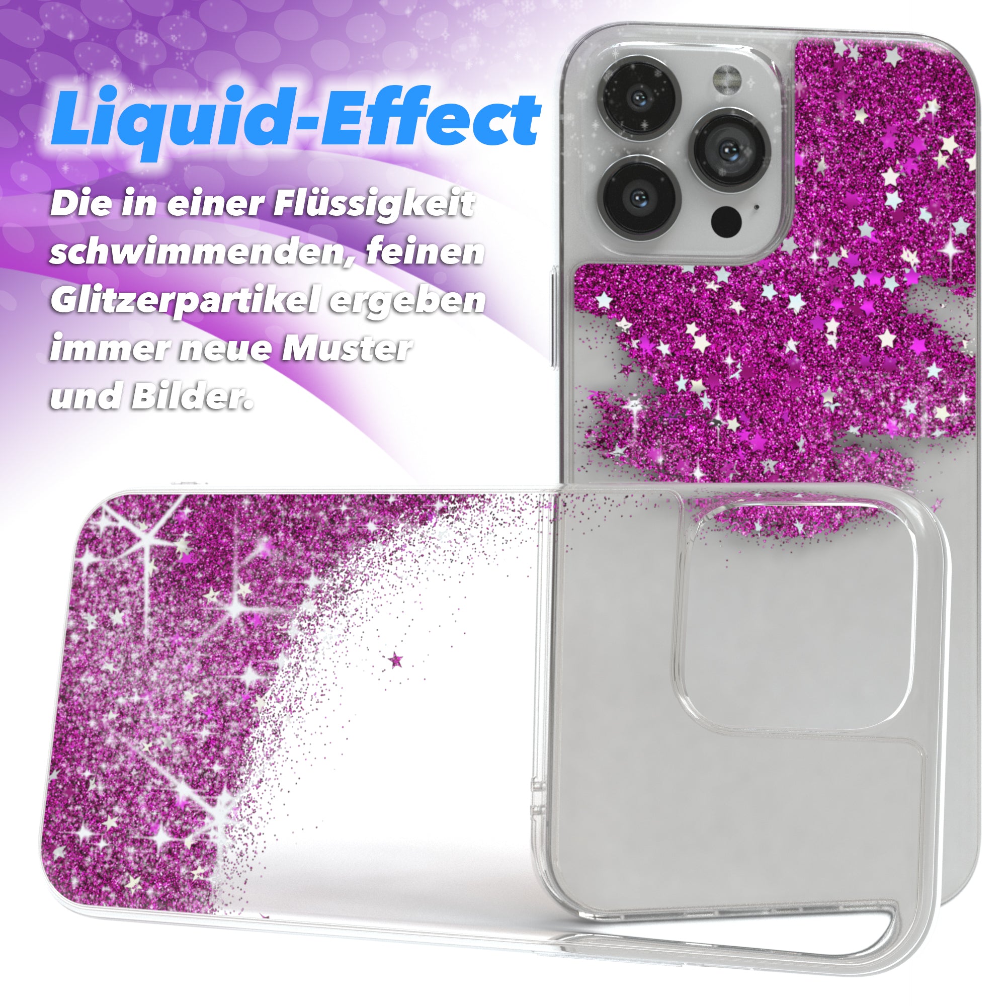 iPhone 13 Pro Max Glitzerhülle