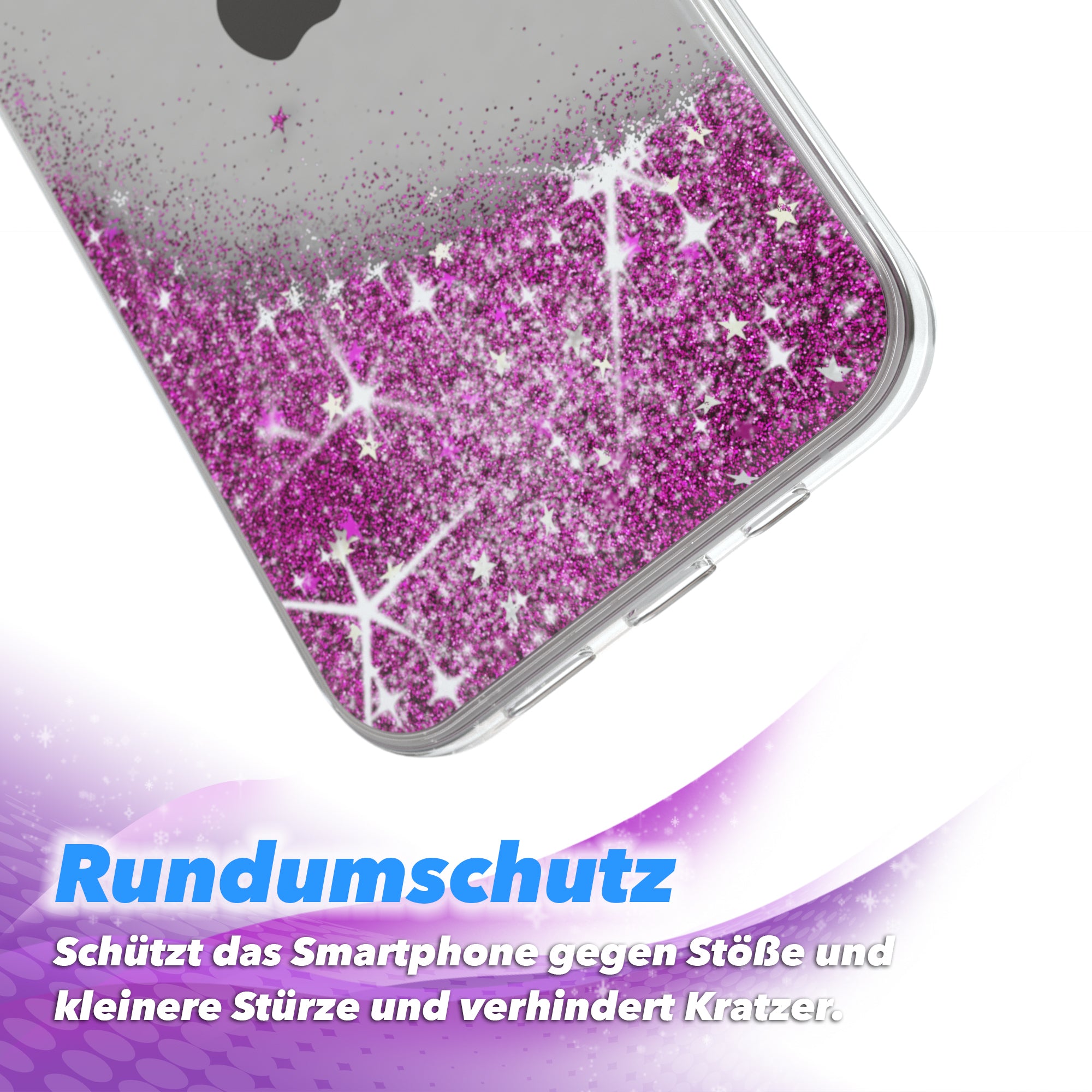 iPhone 13 Pro Max Glitzerhülle