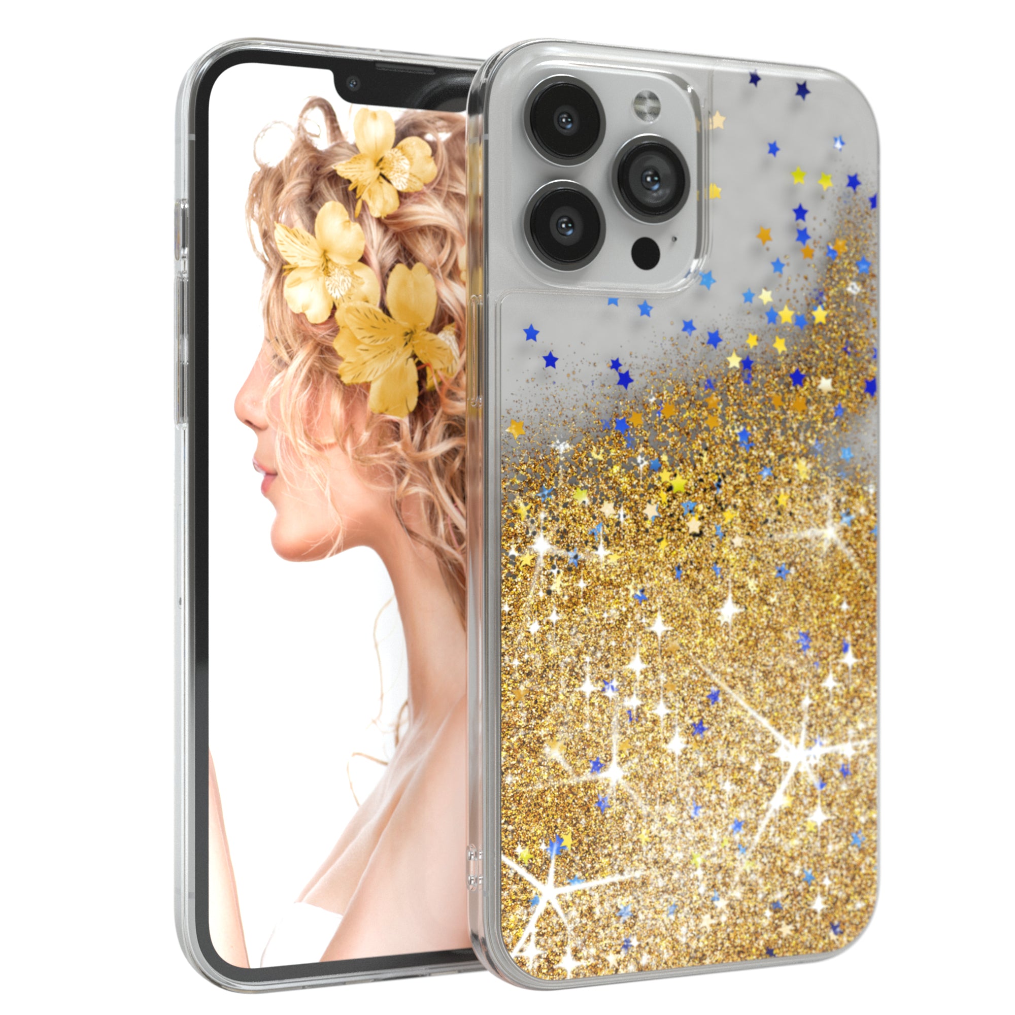 iPhone 13 Pro Max Glitzerhülle