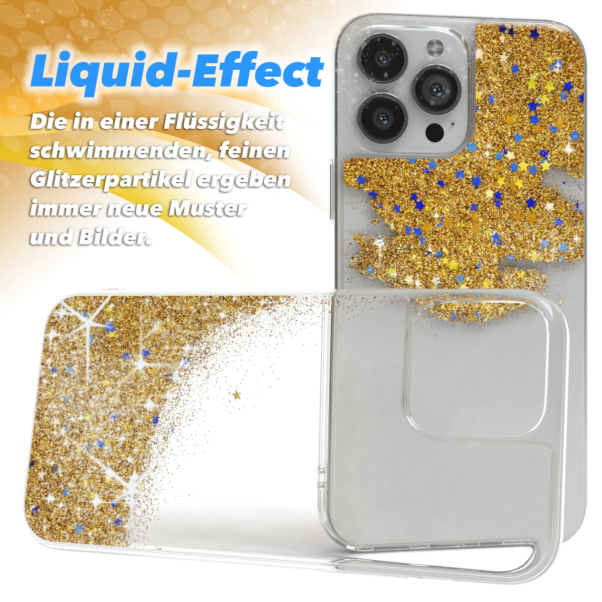 iPhone 13 Pro Max Glitzerhülle