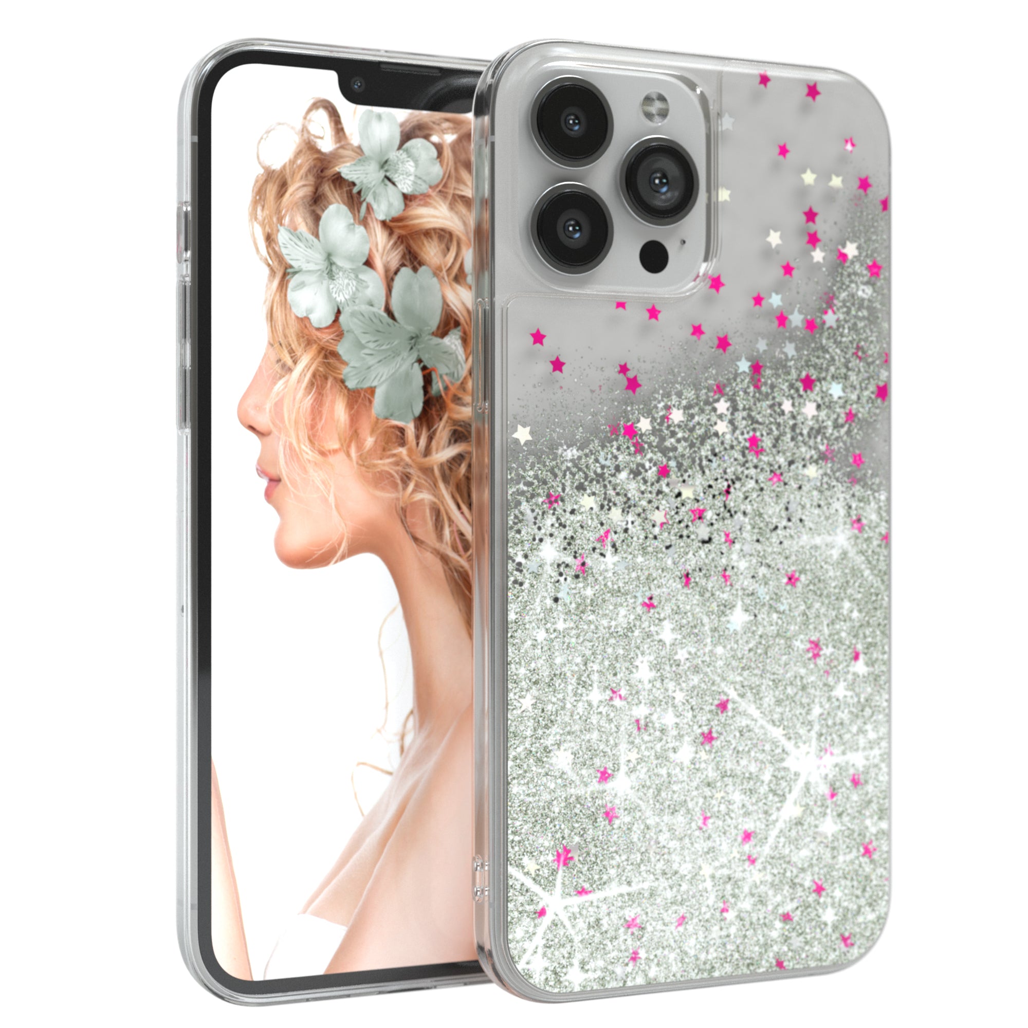 iPhone 13 Pro Max Glitzerhülle