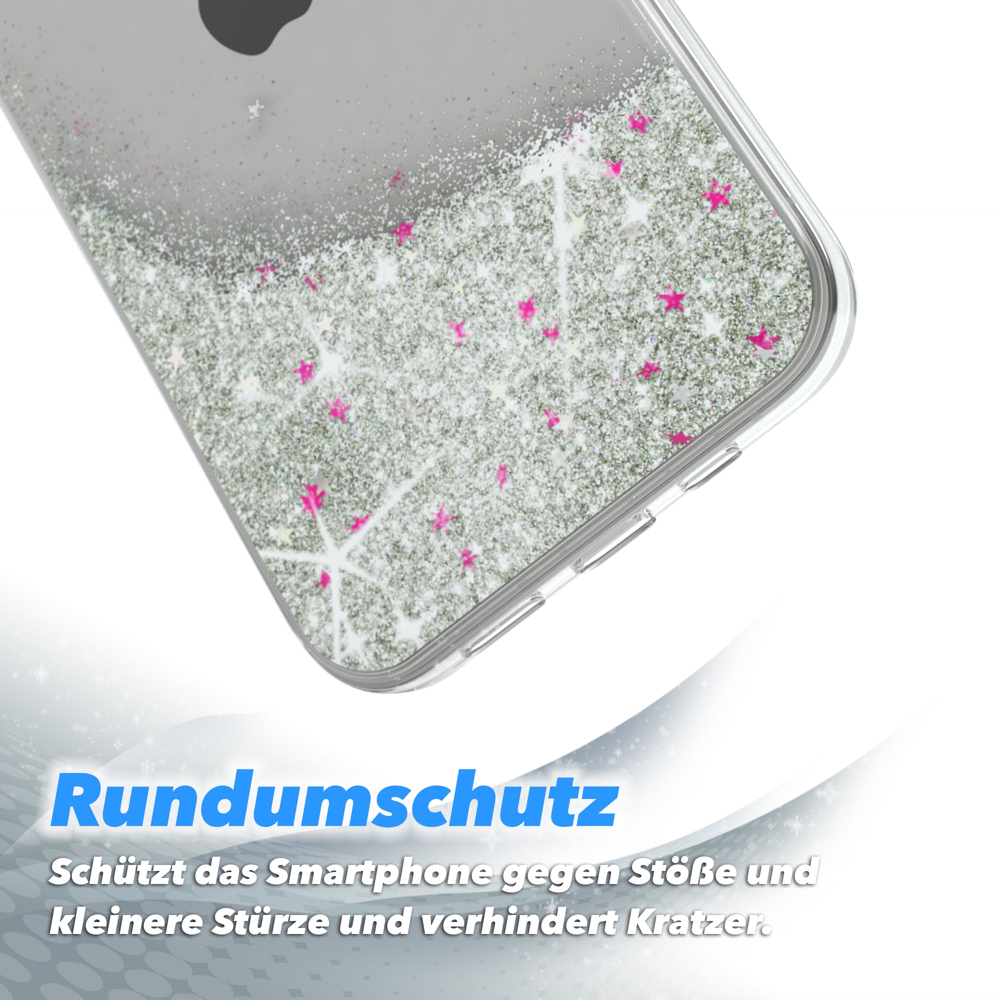 iPhone 13 Pro Max Glitzerhülle