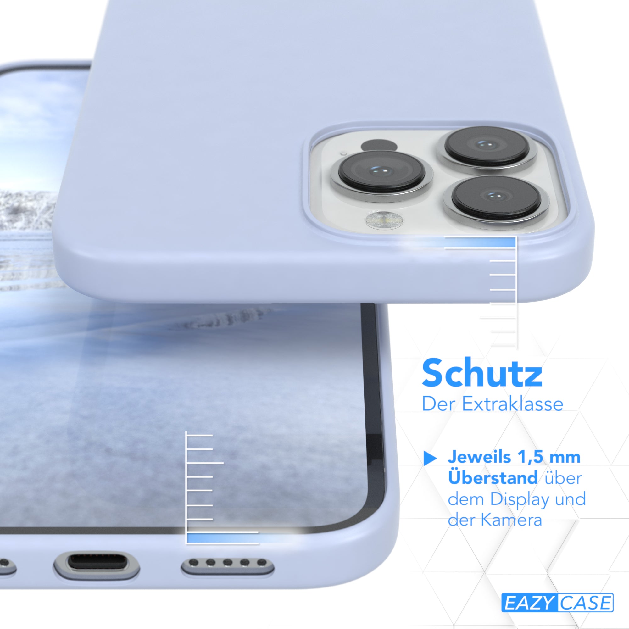 iPhone 13 Pro Max ultradünnes Slimcover aus TPU