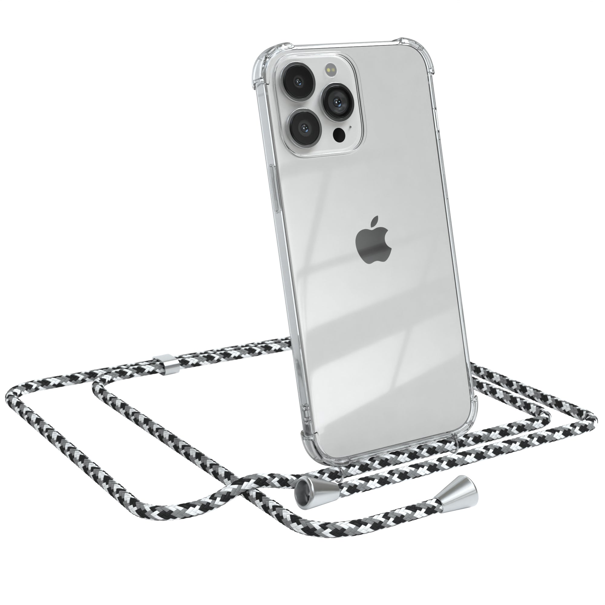 iPhone 13 Pro Max transparente Hülle + Kordel