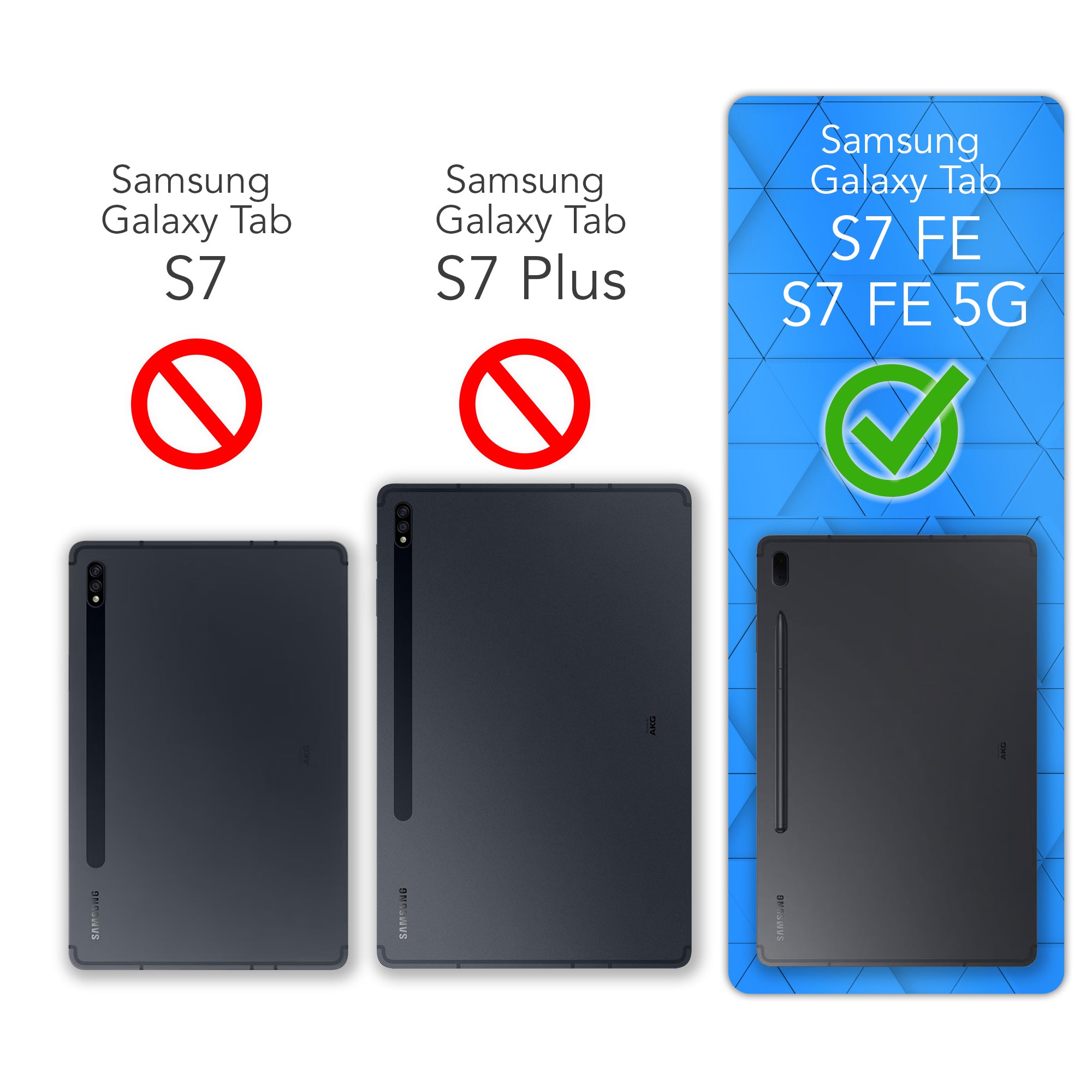 Galaxy Tab S7 FE / 5G drehbare Hülle