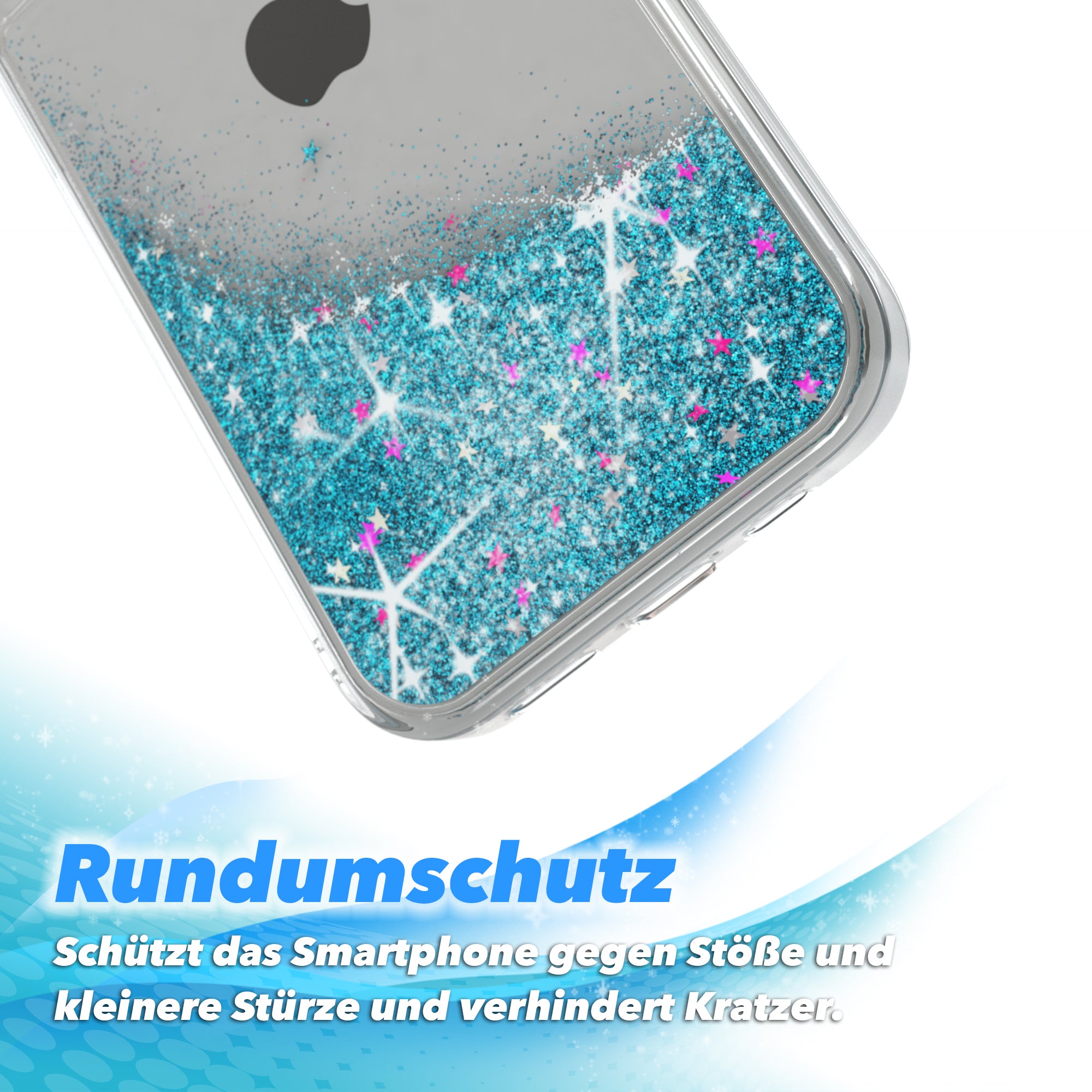 iPhone 13 Pro Glitzerhülle