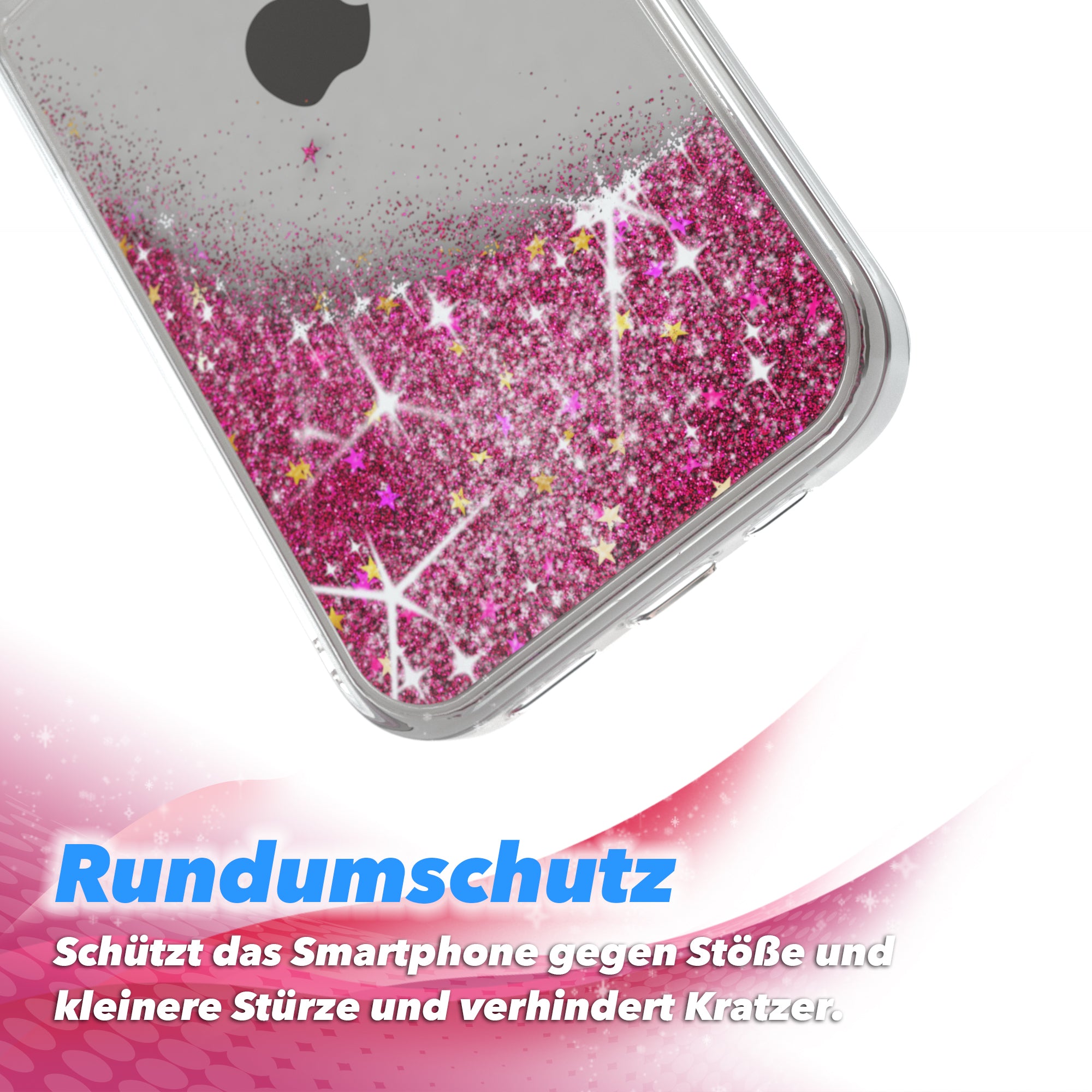 iPhone 13 Pro Glitzerhülle