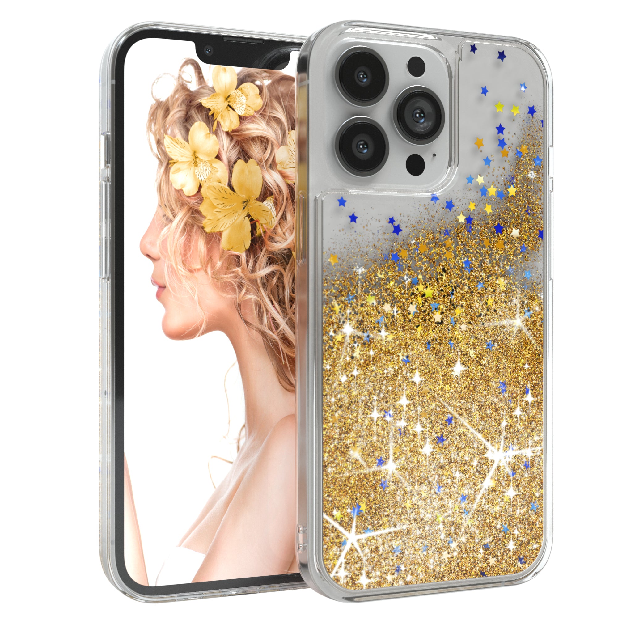 iPhone 13 Pro Glitzerhülle