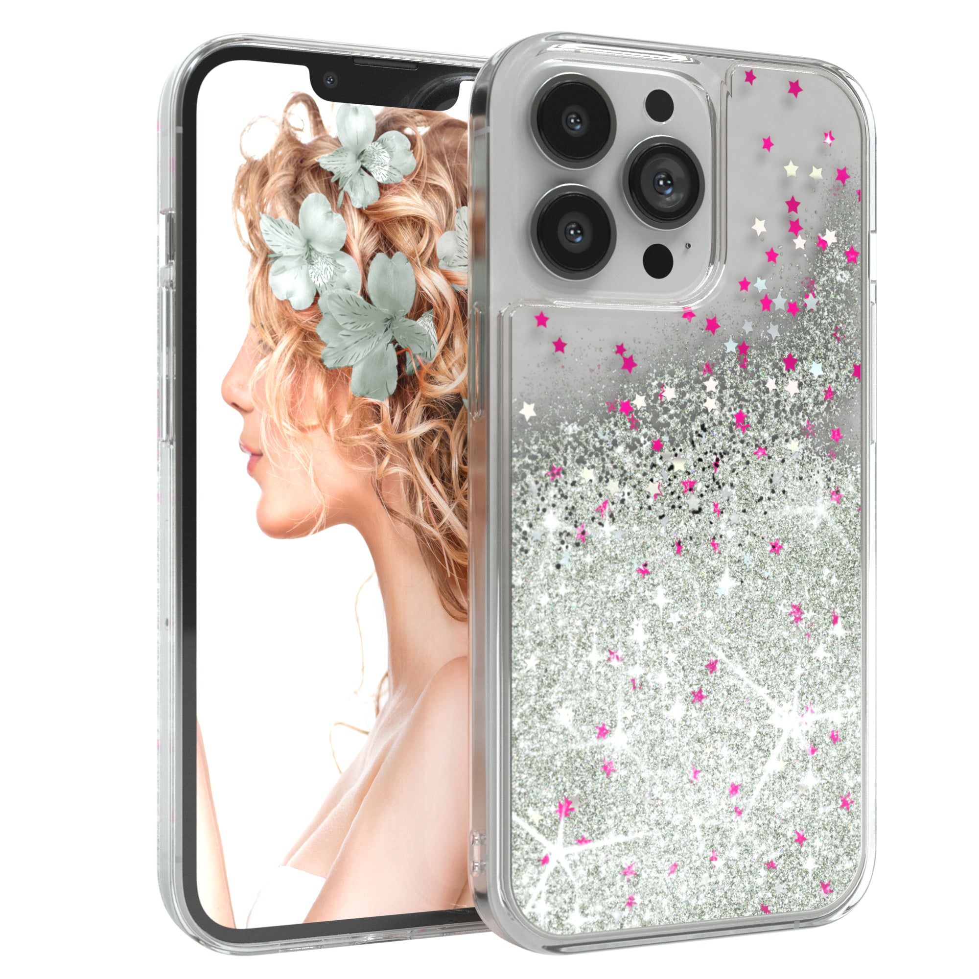 iPhone 13 Pro Glitzerhülle