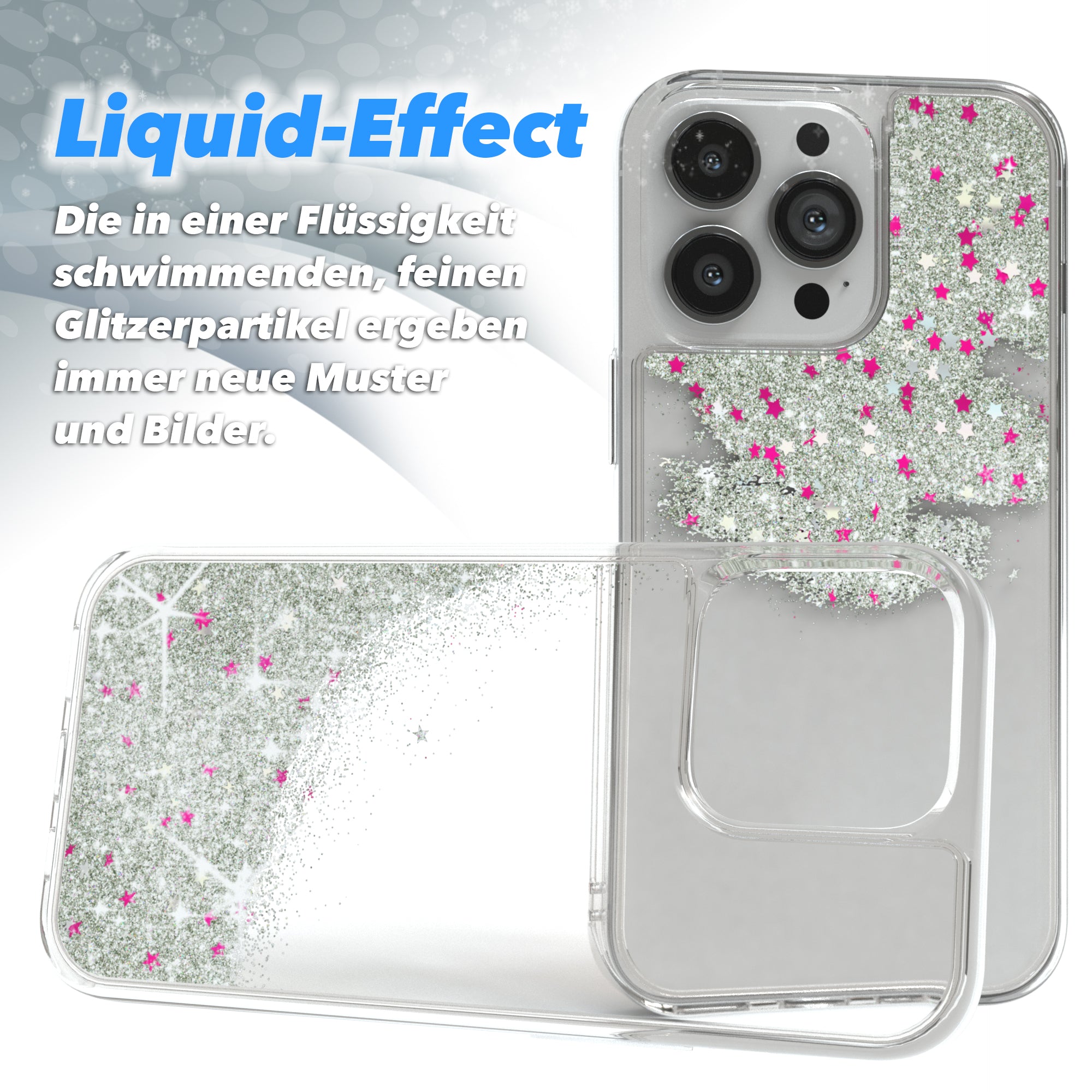 iPhone 13 Pro Glitzerhülle