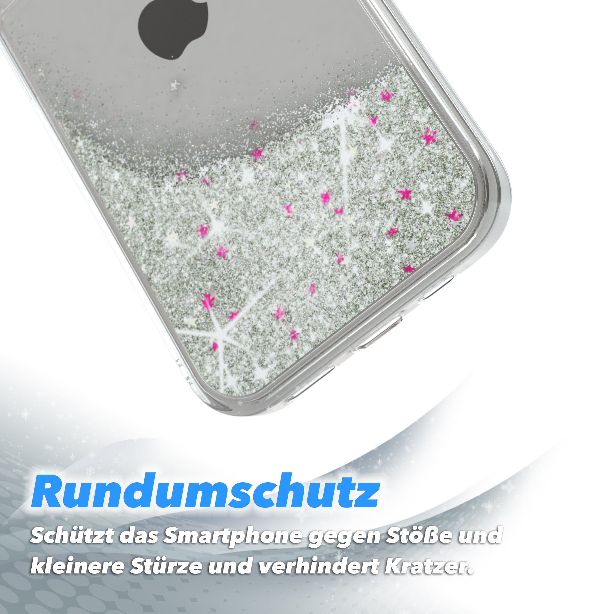 iPhone 13 Pro Glitzerhülle