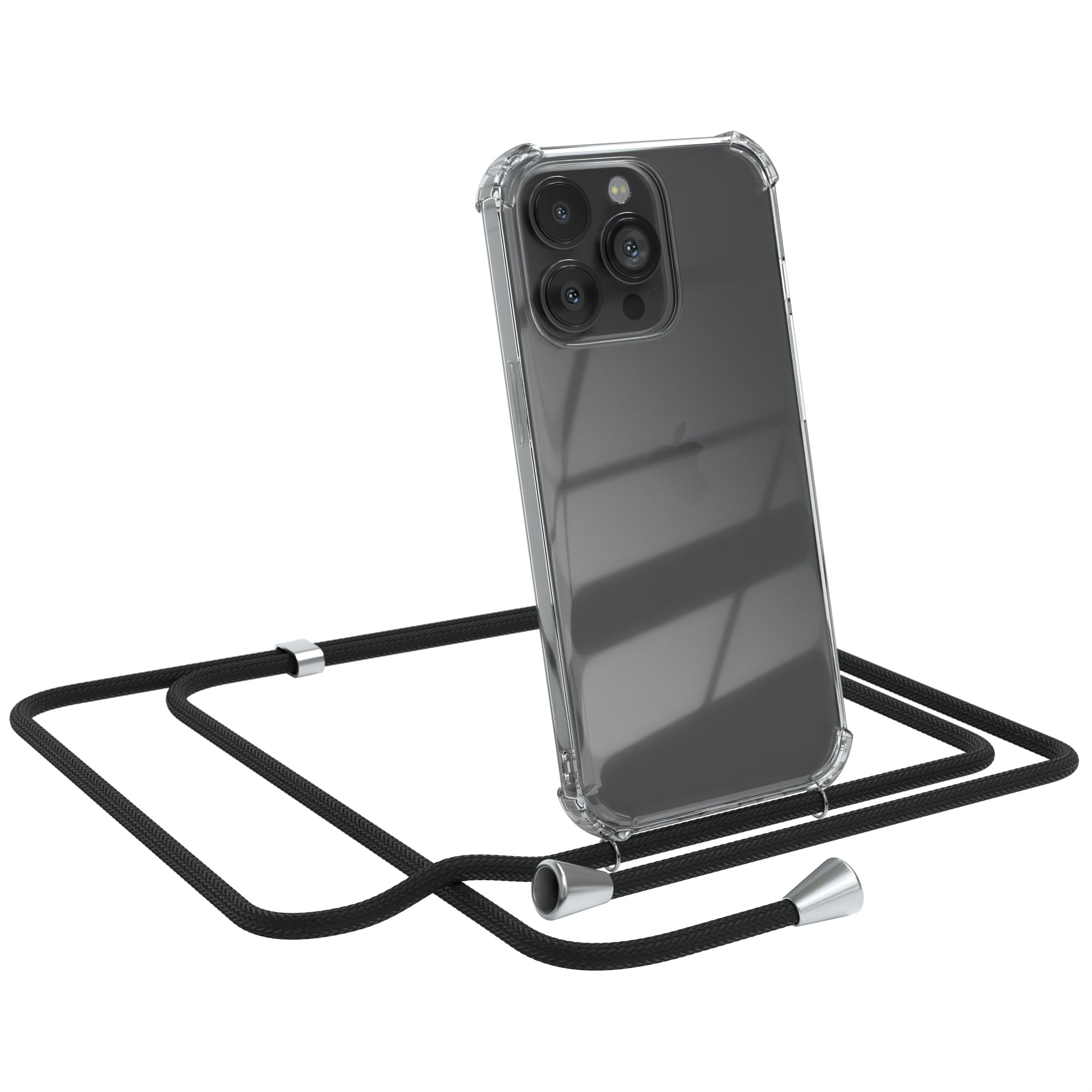 iPhone 13 Pro transparente Hülle + Kordel