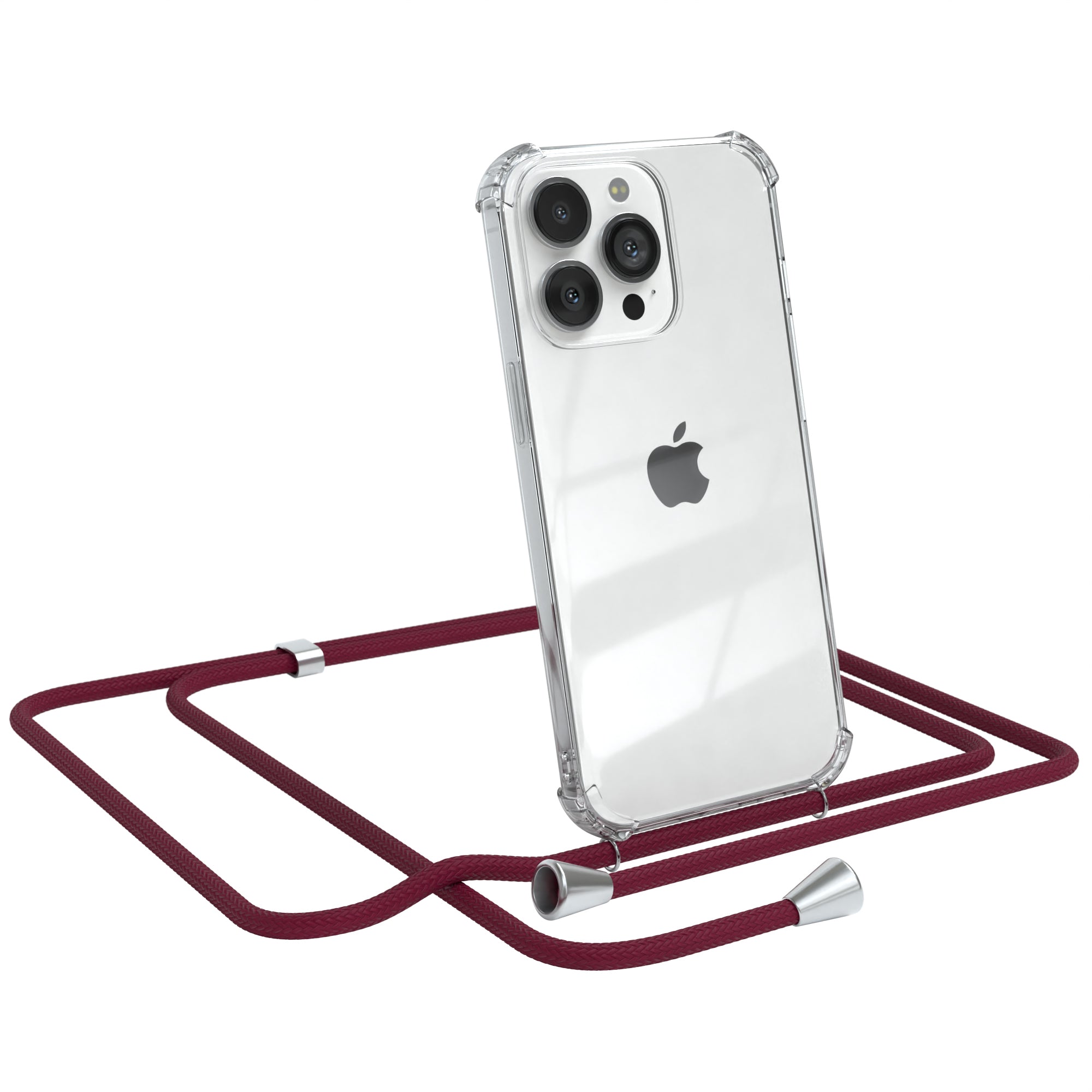 iPhone 13 Pro transparente Hülle + Kordel