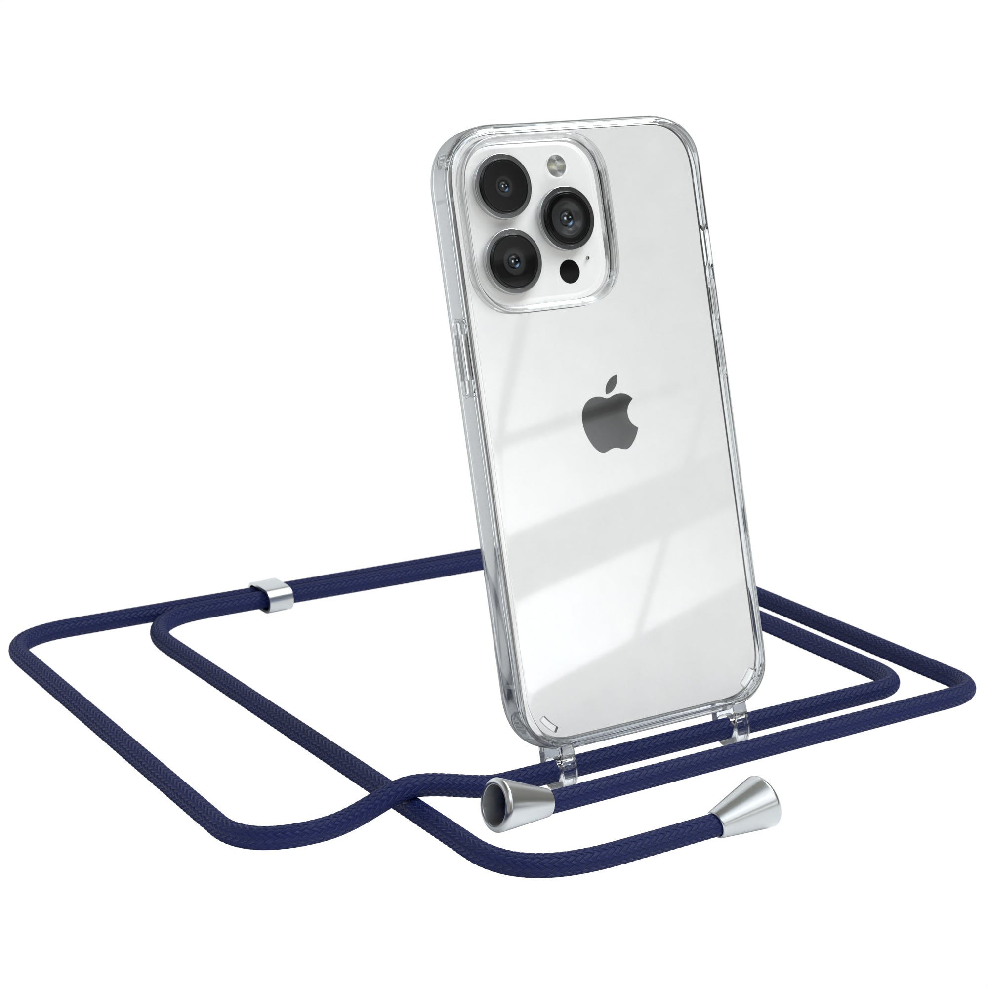 iPhone 13 Pro transparente Hülle + Kordel