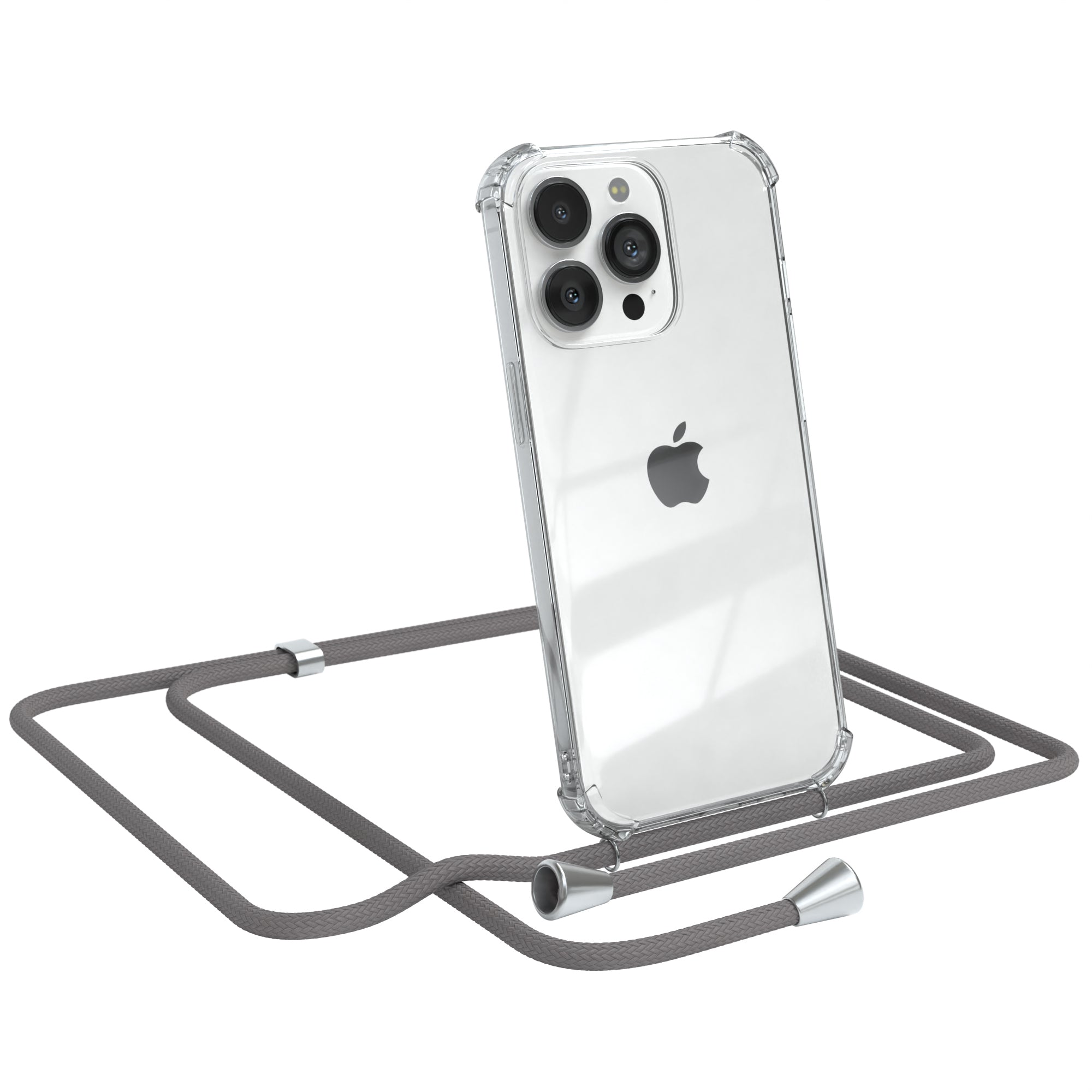 iPhone 13 Pro transparente Hülle + Kordel