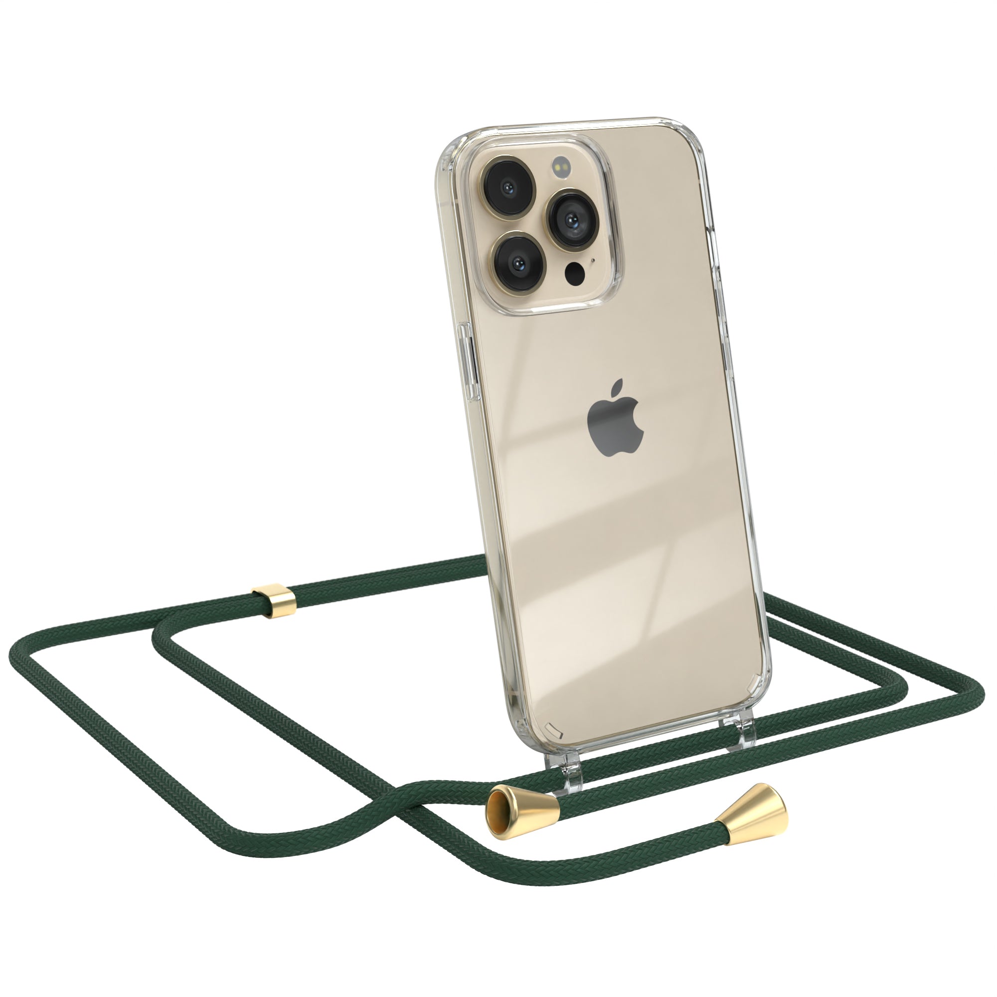 iPhone 13 Pro transparente Hülle + Kordel