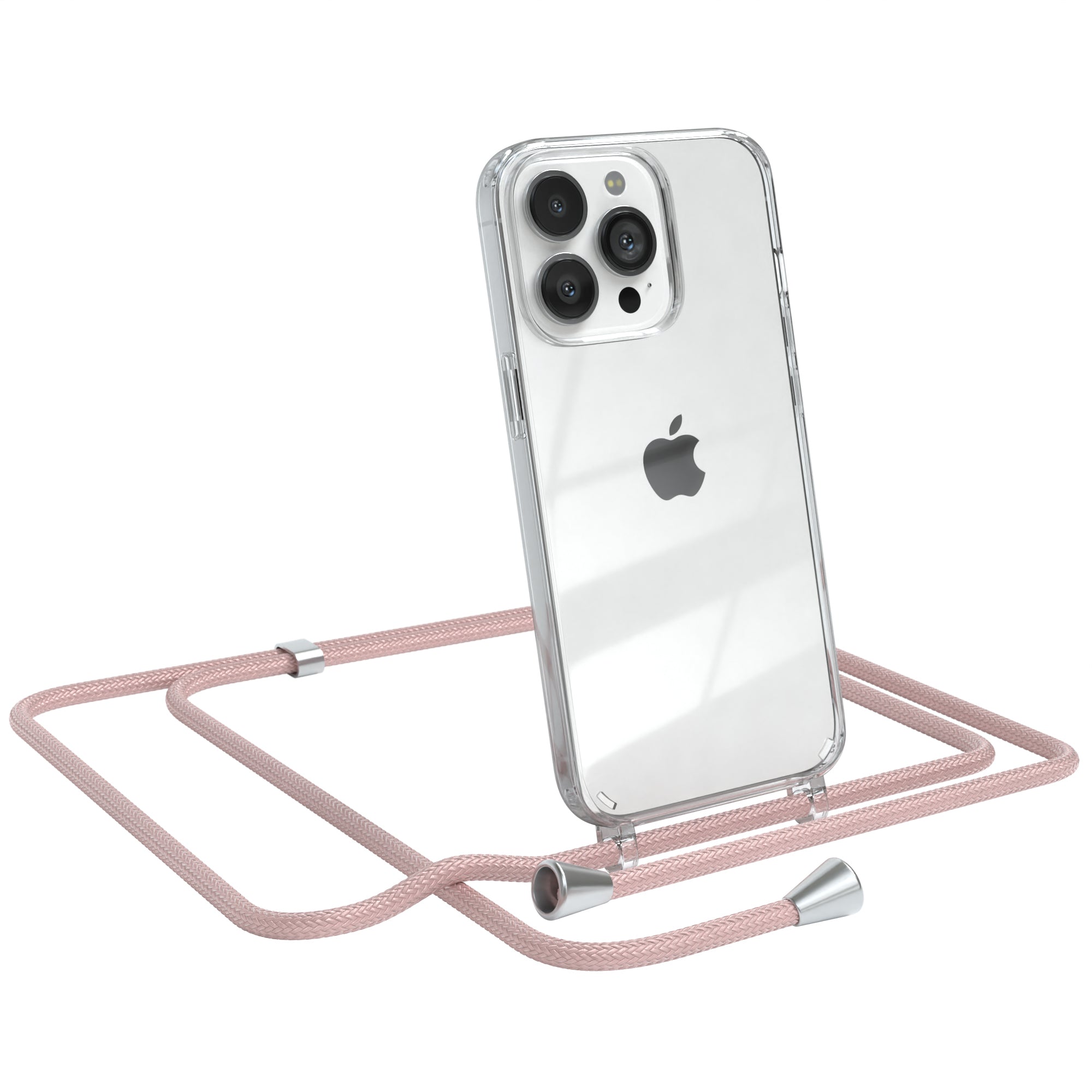 iPhone 13 Pro transparente Hülle + Kordel