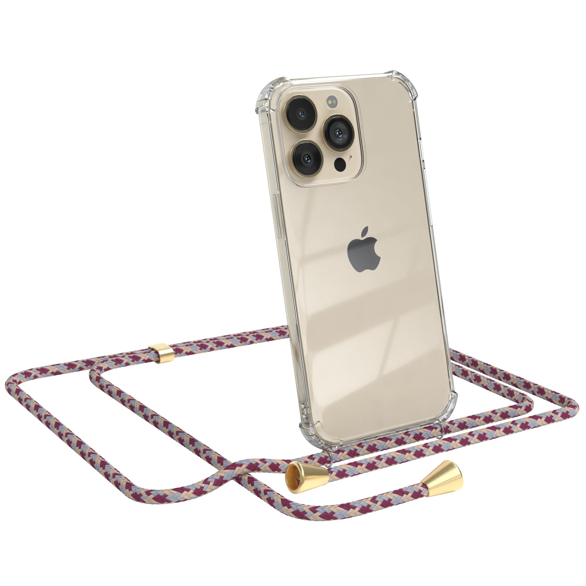 iPhone 13 Pro transparente Hülle + Kordel