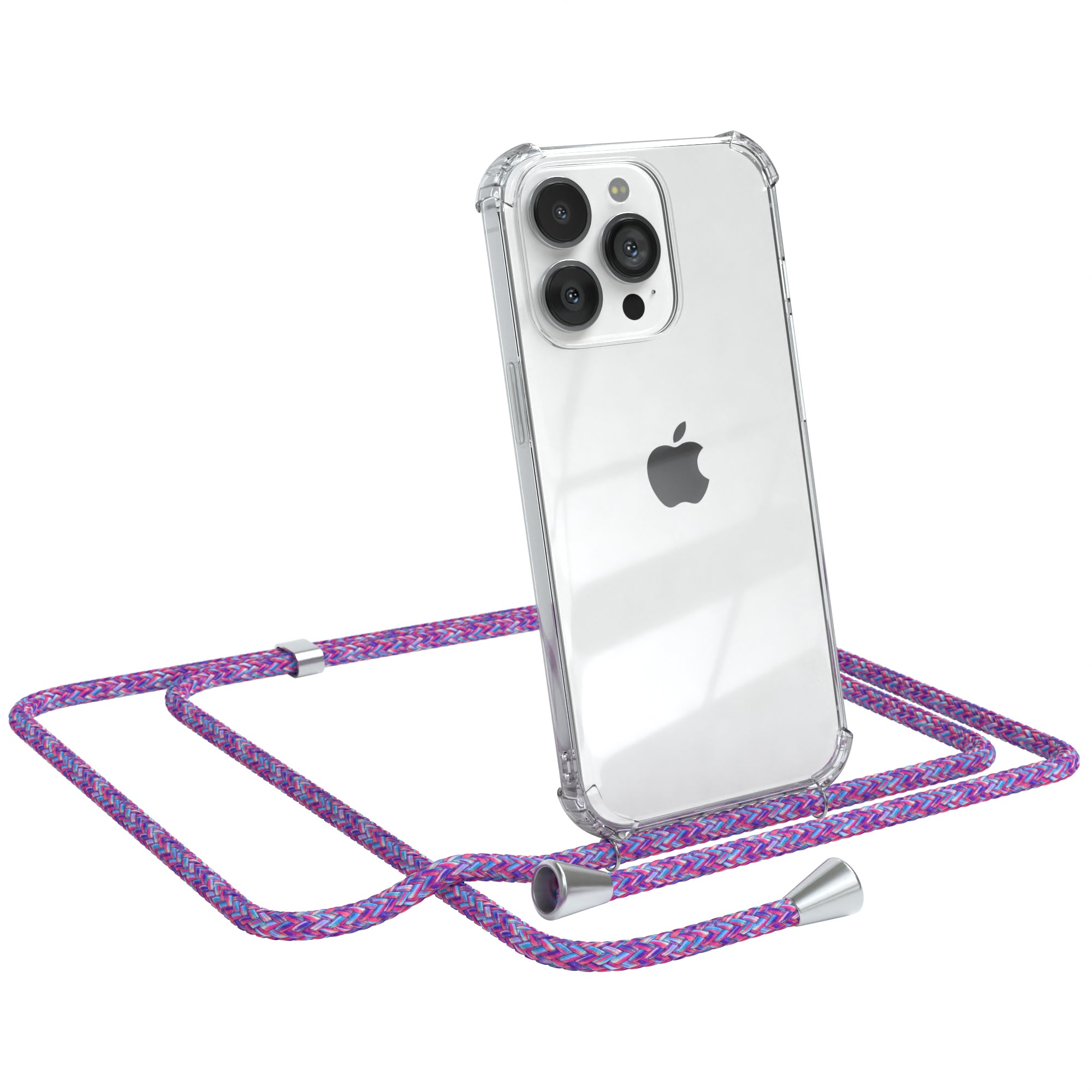 iPhone 13 Pro transparente Hülle + Kordel